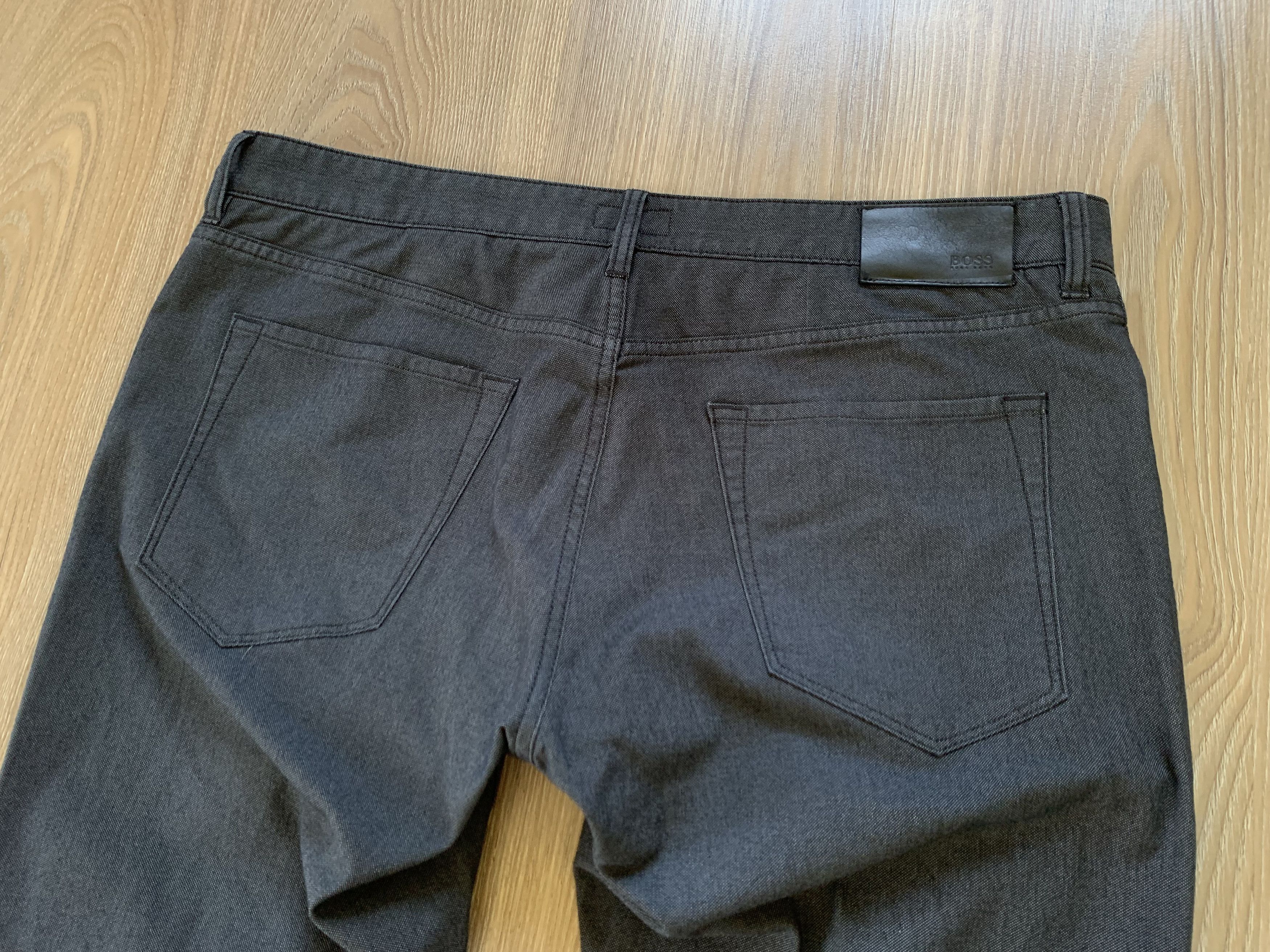 Hugo Boss Hugo Boss Mens Dark Gray Stretch Jeans Pants Size US 38 / EU 54 - 7 Thumbnail