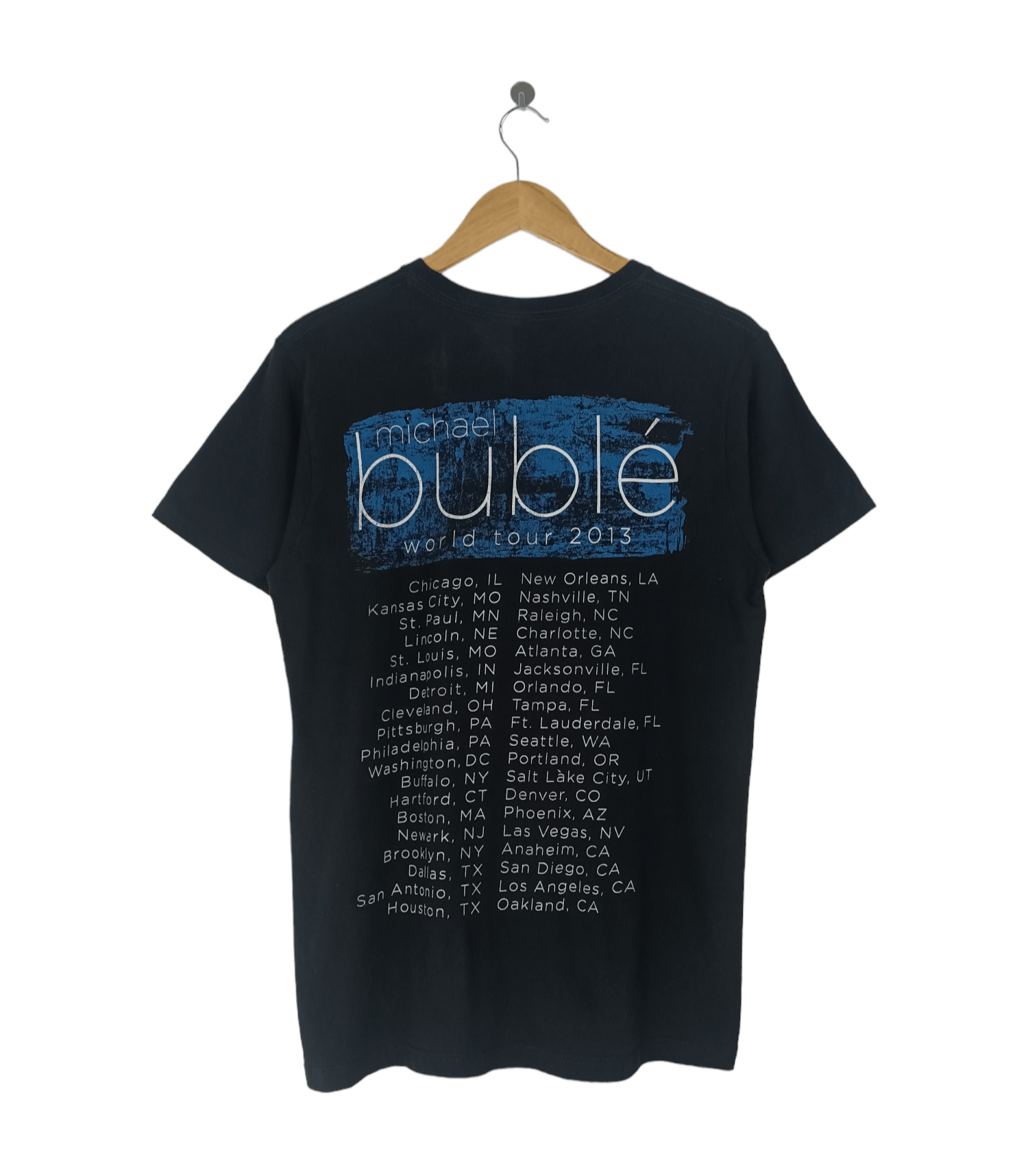 Vintage VINTAGE 2013 MICHAEL BUBLE WORLD TOUR TWAIN SINATRA ELVIS Size US M / EU 48-50 / 2 - 2 Thumbnail