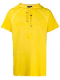 Balmain Balmain Men's Short-Sleeve Hooded Sweatshirt Size L Size US L / EU 52-54 / 3 - 2 Thumbnail