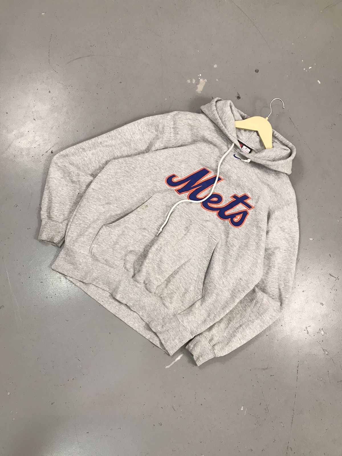 Nike × Vintage Vintage Nike embroidered baggy fit hoodie Size US S / EU 44-46 / 1 - 3 Thumbnail