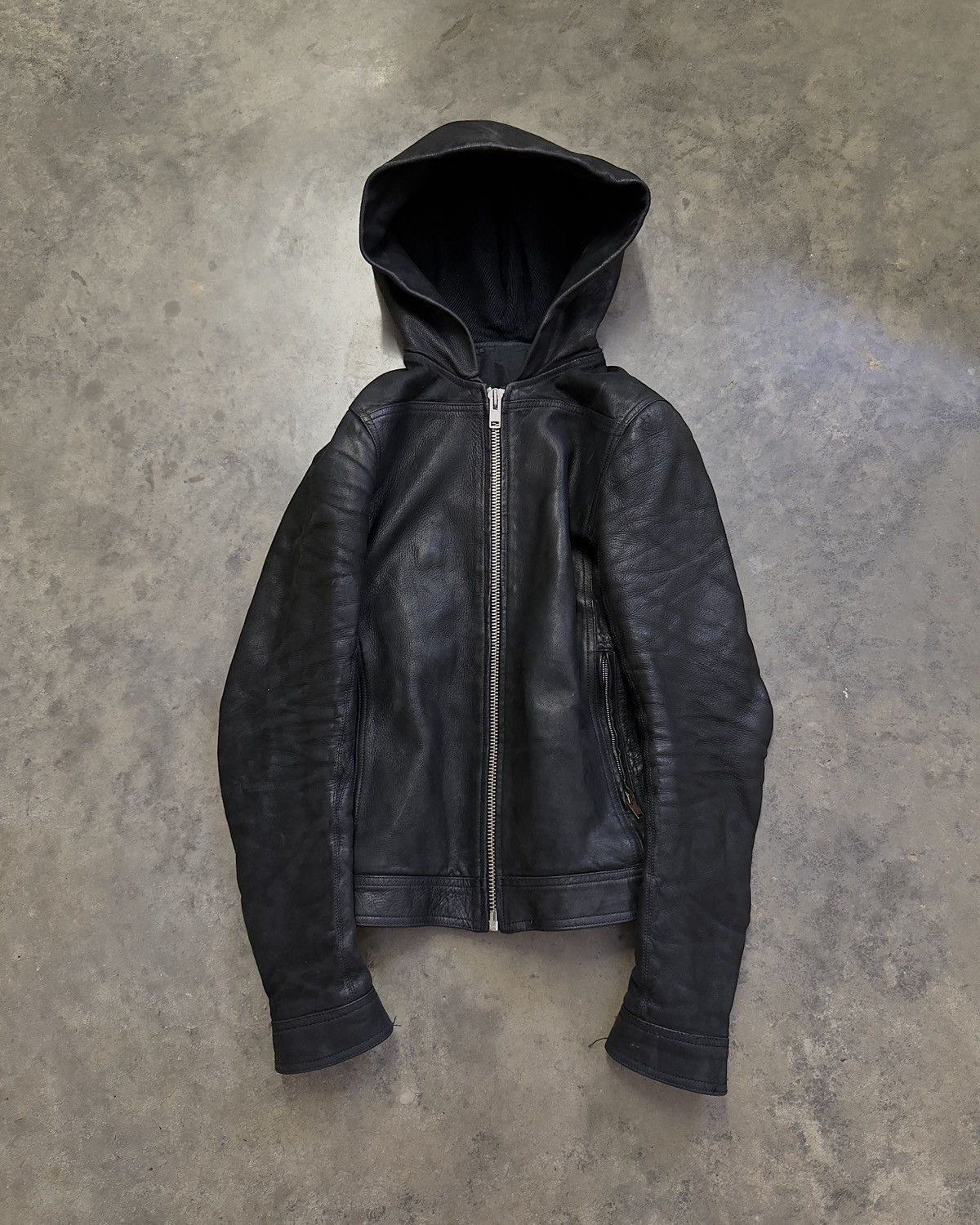 Rick Owens Rick Owens FW14 Hooded Blistered Lamb | Grailed