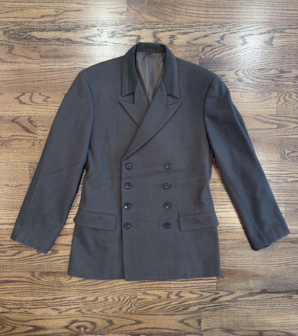 Yohji Yamamoto Yohji Yamamoto Pour Homme 80s Double Breasted Jacket Size US M / EU 48-50 / 2 - 1 Thumbnail