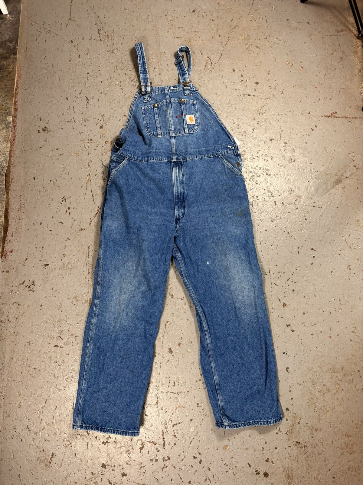 Carhartt Vintage Carhartt Classic Denim Overalls Size US 44 / EU 60 - 1 Thumbnail