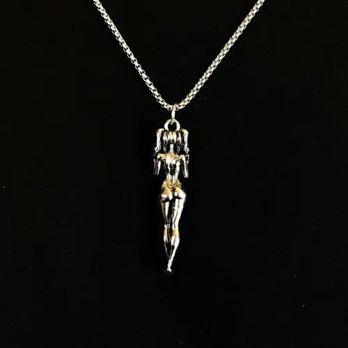 Jewelry Punk Necklace Gothic Chain Size ONE SIZE - 3 Thumbnail
