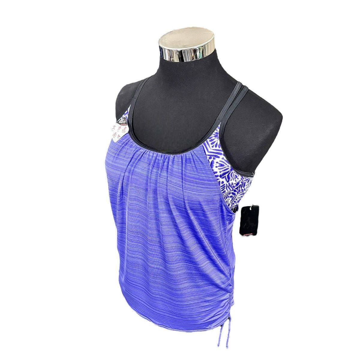 Other Zeroxposur Women’s Purple Racerback Tankini Tank Top Sz XL Size XL / US 12-14 / IT 48-50 - 9 Thumbnail