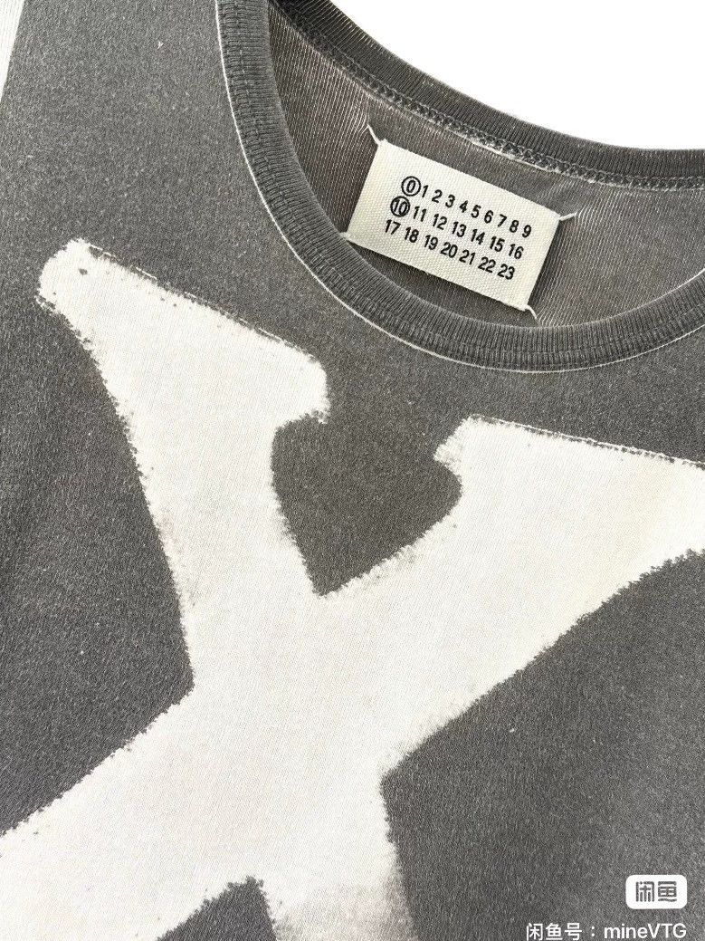 Maison Margiela Maison Martin Margiela 01SS Artisanal X-Print Tshirt Size US M / EU 48-50 / 2 - 3 Thumbnail