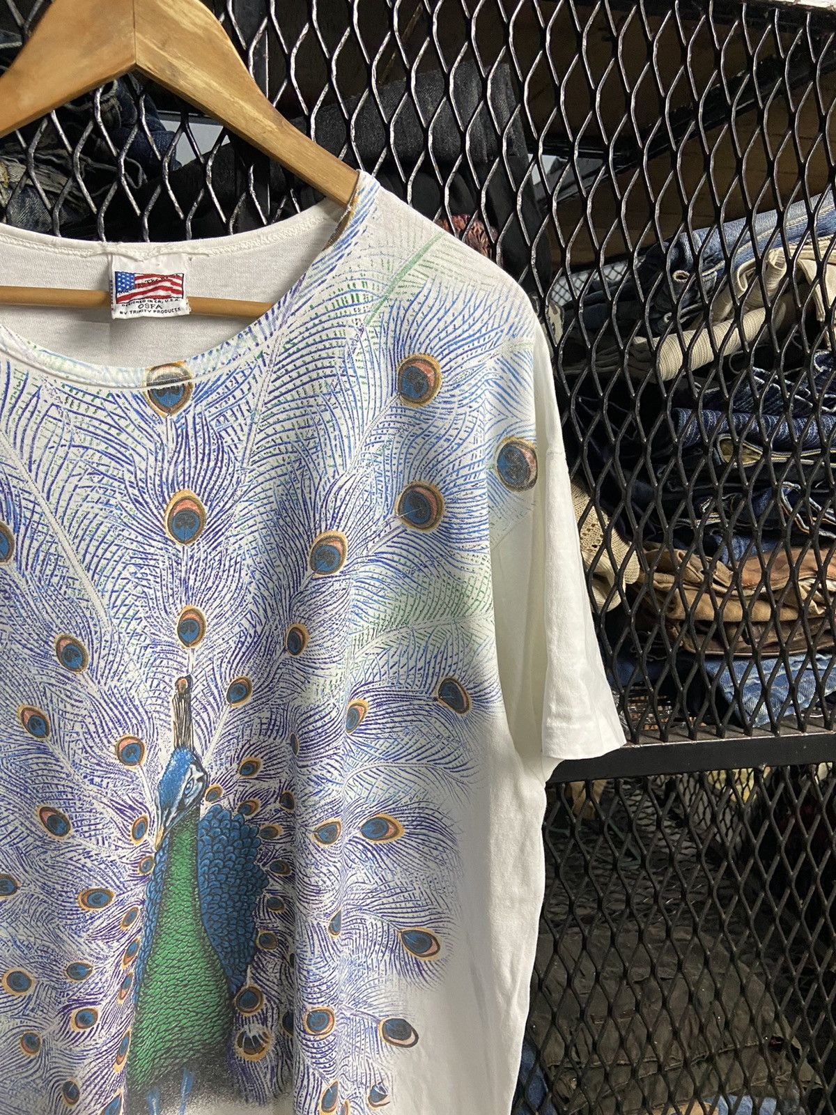 Habitat × Vintage Vintage AOP peacock Rare Design Size US L / EU 52-54 / 3 - 3 Thumbnail