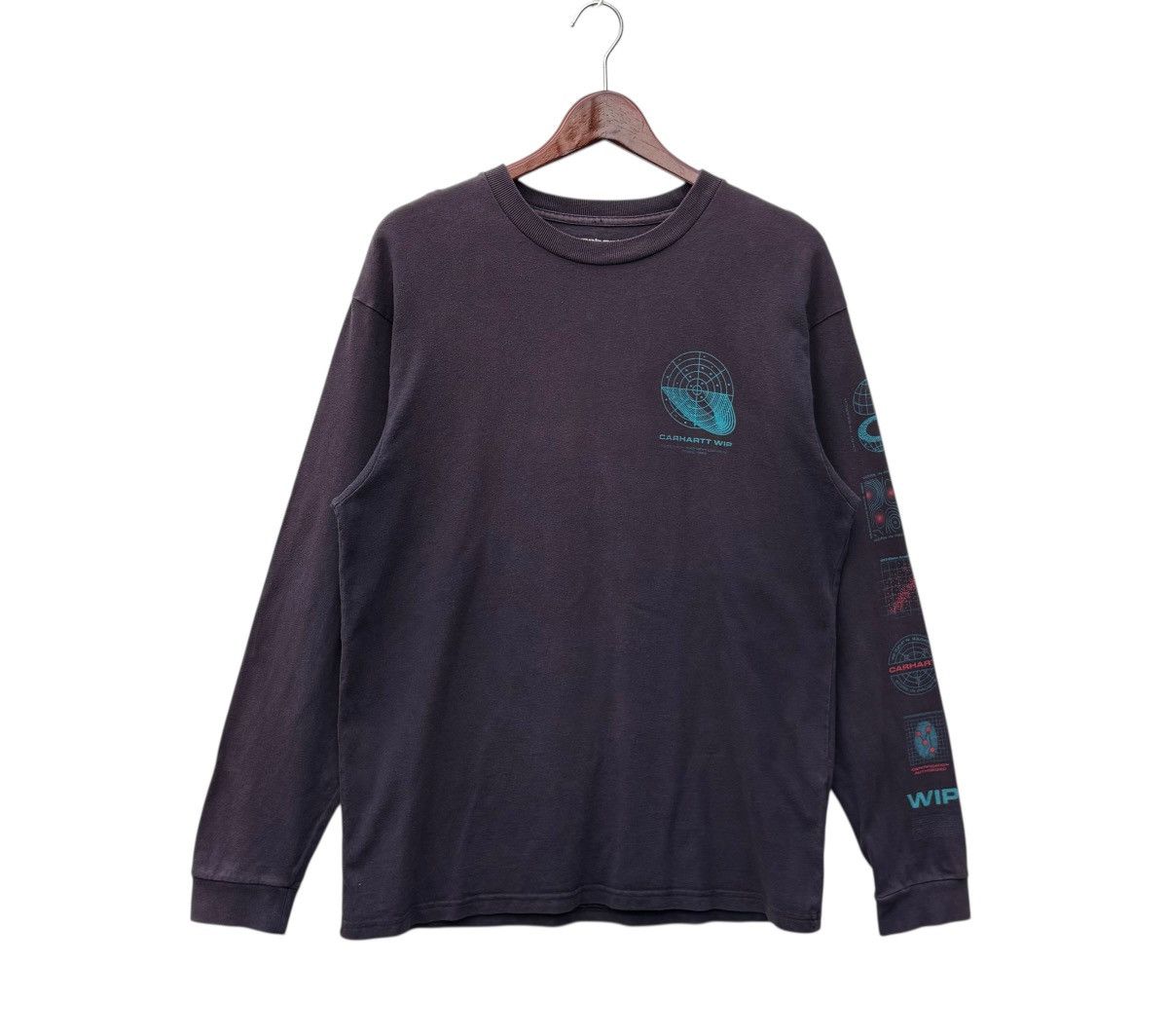 Carhartt Wip Carhartt Wip Future Romance Faded Longsleeve Shirt Size US S / EU 44-46 / 1 - 2 Thumbnail