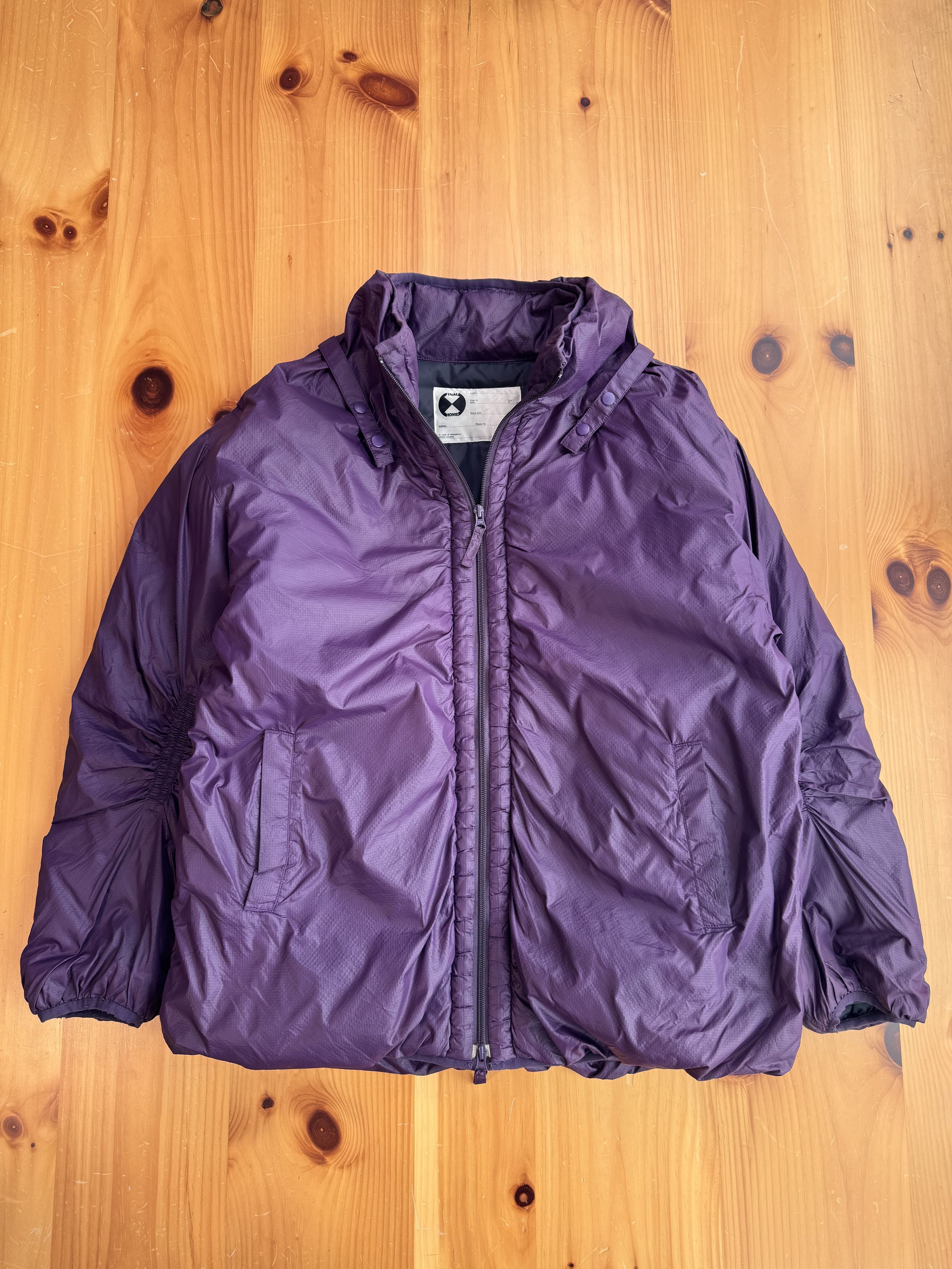 Final Home Final Home RARE 90's Survival Puffer Nylon Jacket Size US M / EU 48-50 / 2 - 1 Thumbnail