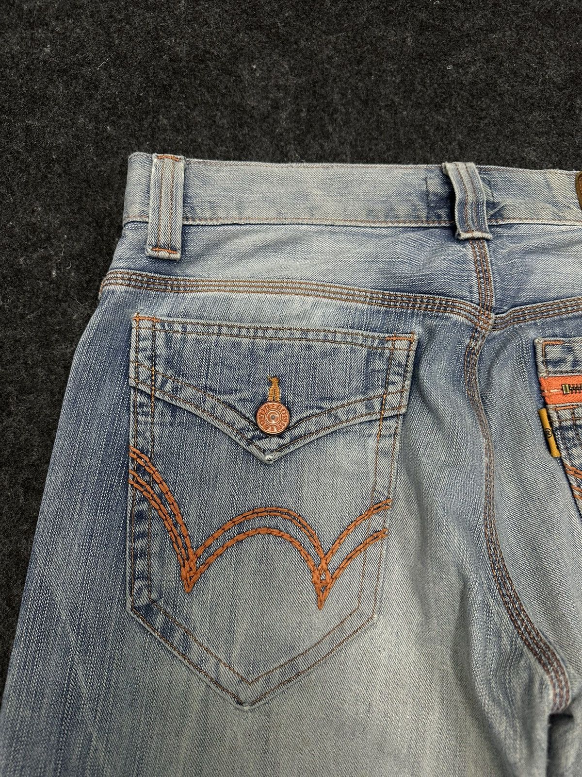 Edwin × If Six Was Nine × Le Grande Bleu (L.G.B.) Vintage Edwin XV Japan Distressed Denim Size 32 F44 Size US 32 / EU 48 - 9 Thumbnail