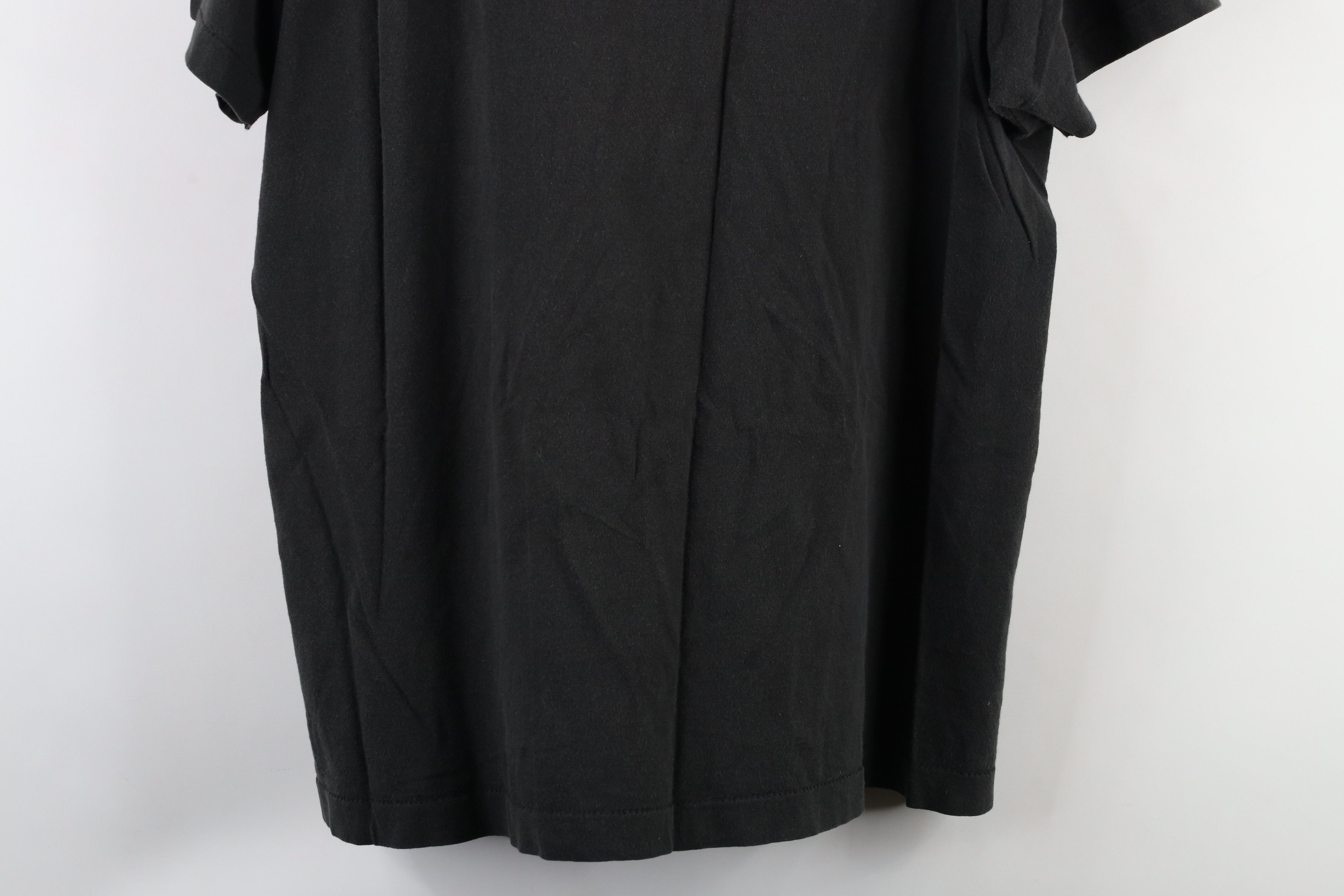Vintage Vintage 90s Streetwear Short Sleeve T-Shirt Black Cotton USA Size US L / EU 52-54 / 3 - 9 Thumbnail