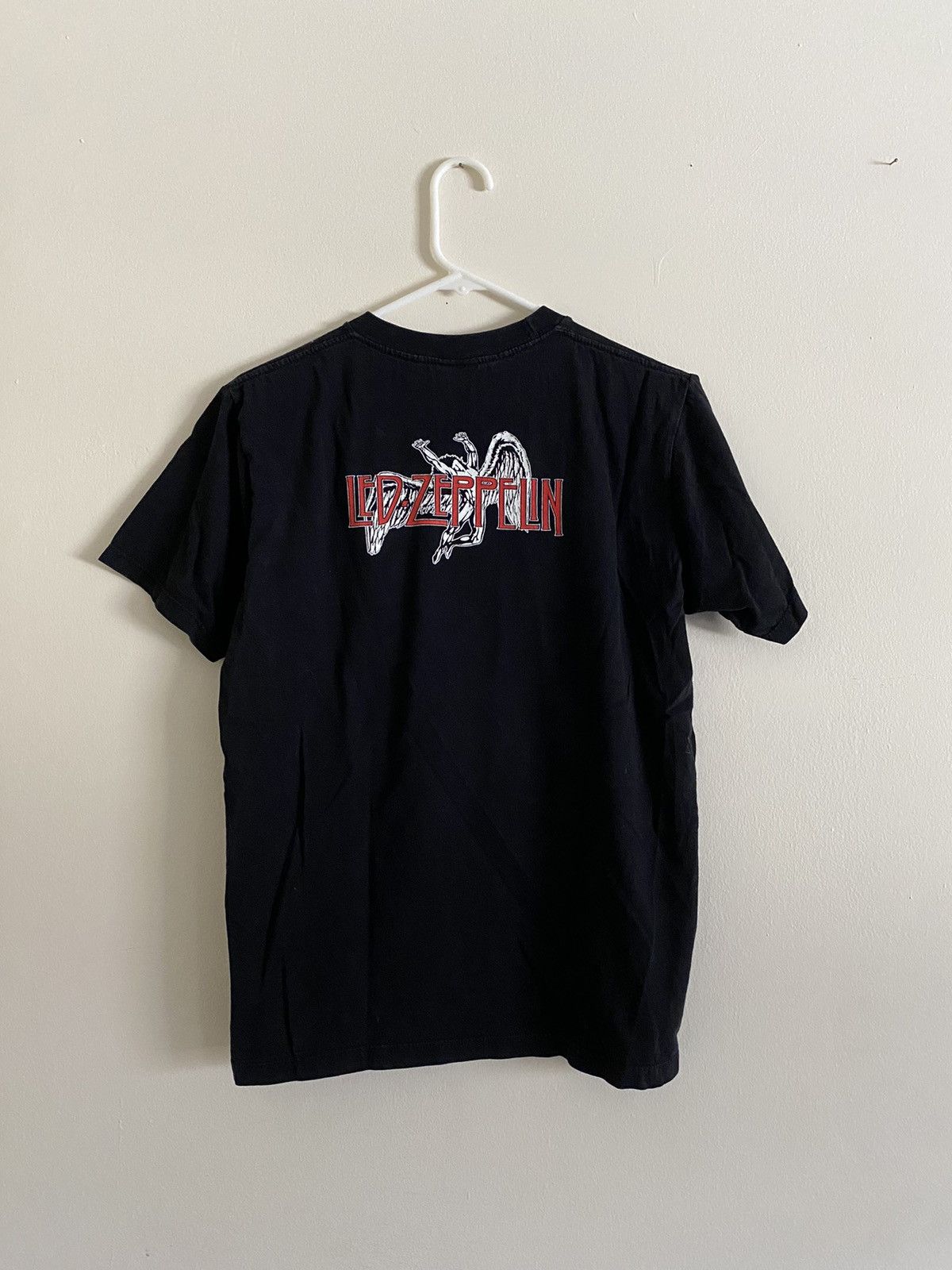 Band Tees Vintage Led Zeppelin Tee T Shirt Heavy Metal Y2K Size US M / EU 48-50 / 2 - 2 Thumbnail