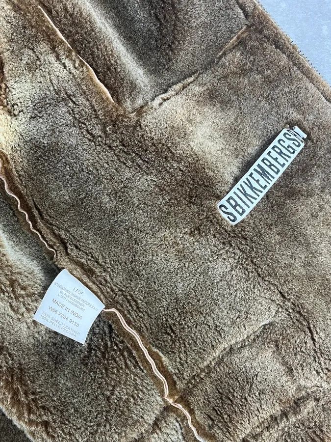 Dirk Bikkembergs 2000s Dirk Bikkembergs Brown Shearling Leather Jacket Size US M / EU 48-50 / 2 - 12 Thumbnail