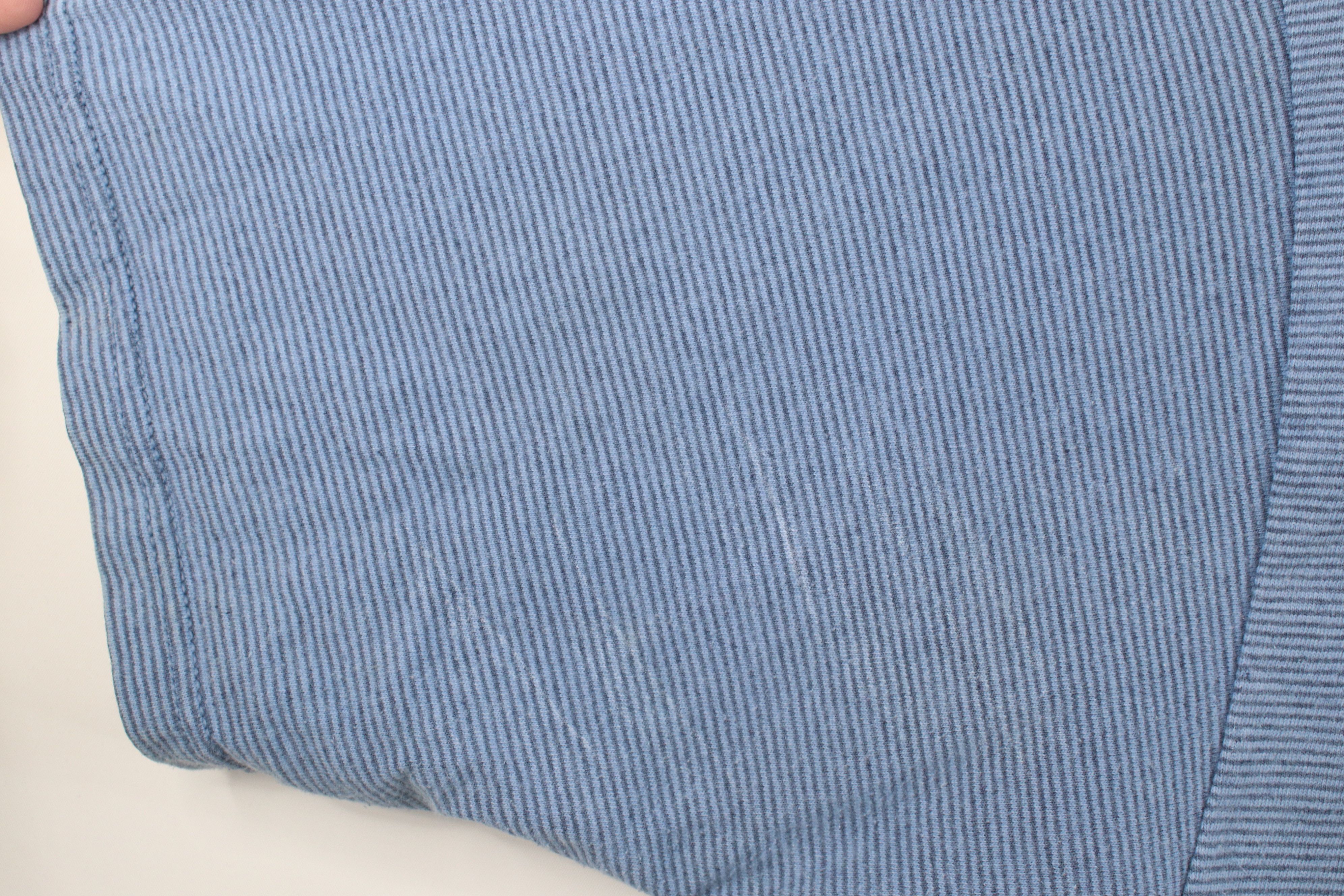 Vintage Vintage 90s Streetwear Baggy Fit Striped T-Shirt Blue Size US XL / EU 56 / 4 - 7 Thumbnail