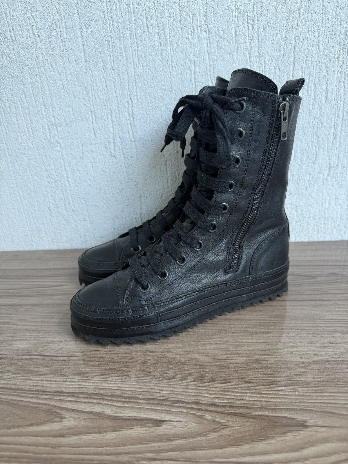 Ann Demeulemeester serrated sole boots Size US 5.5 / IT 35.5 - 2 Thumbnail