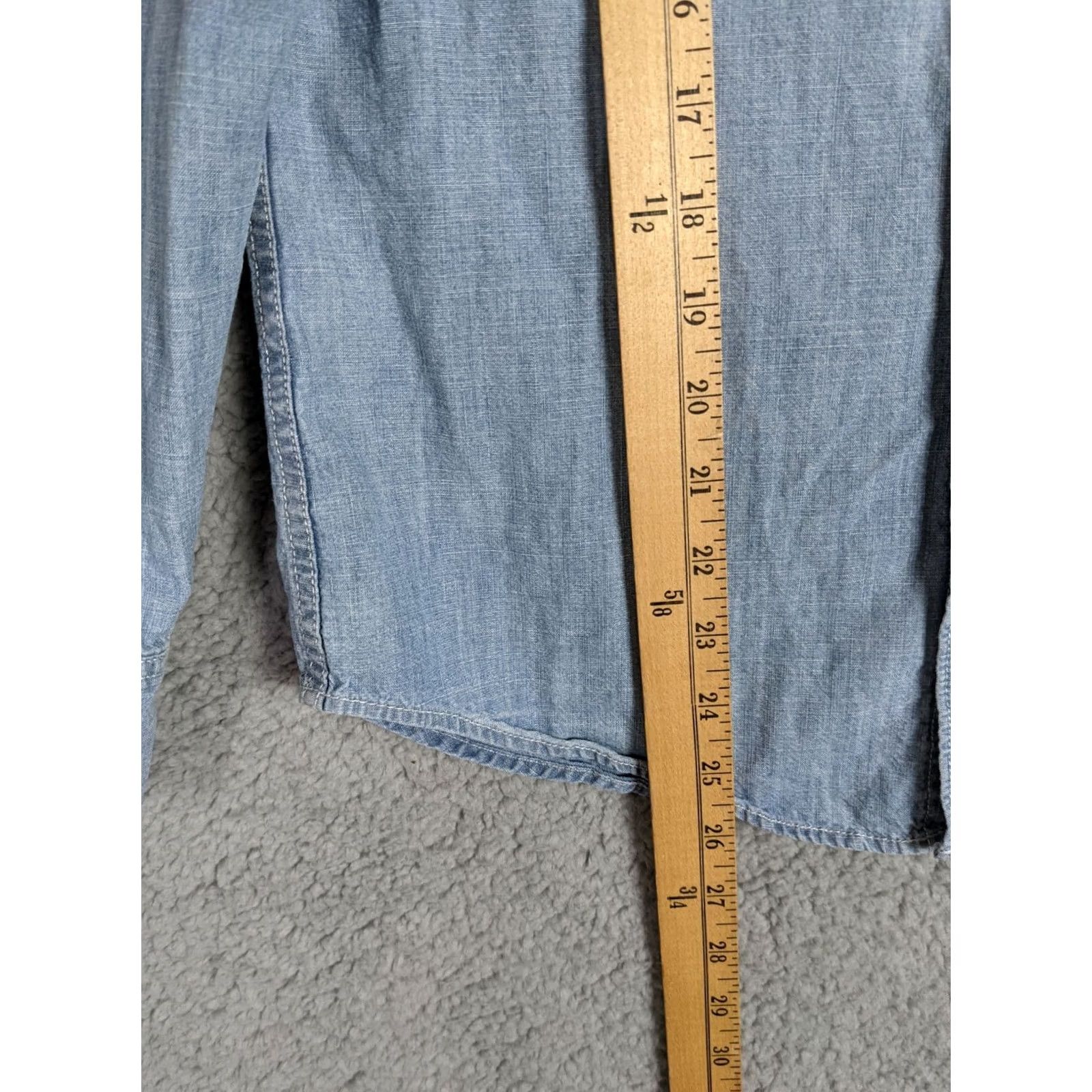 J.Crew J.Crew JEANS Women's blue long sleeve Button up casual top Size XS Size XS / US 0-2 / IT 36-38 - 5 Thumbnail