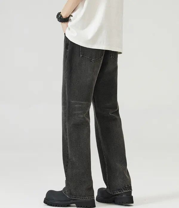 Japanese Brand nezawa x Rika American grey washed flared baggy jeans Size US 32 / EU 48 - 5 Thumbnail