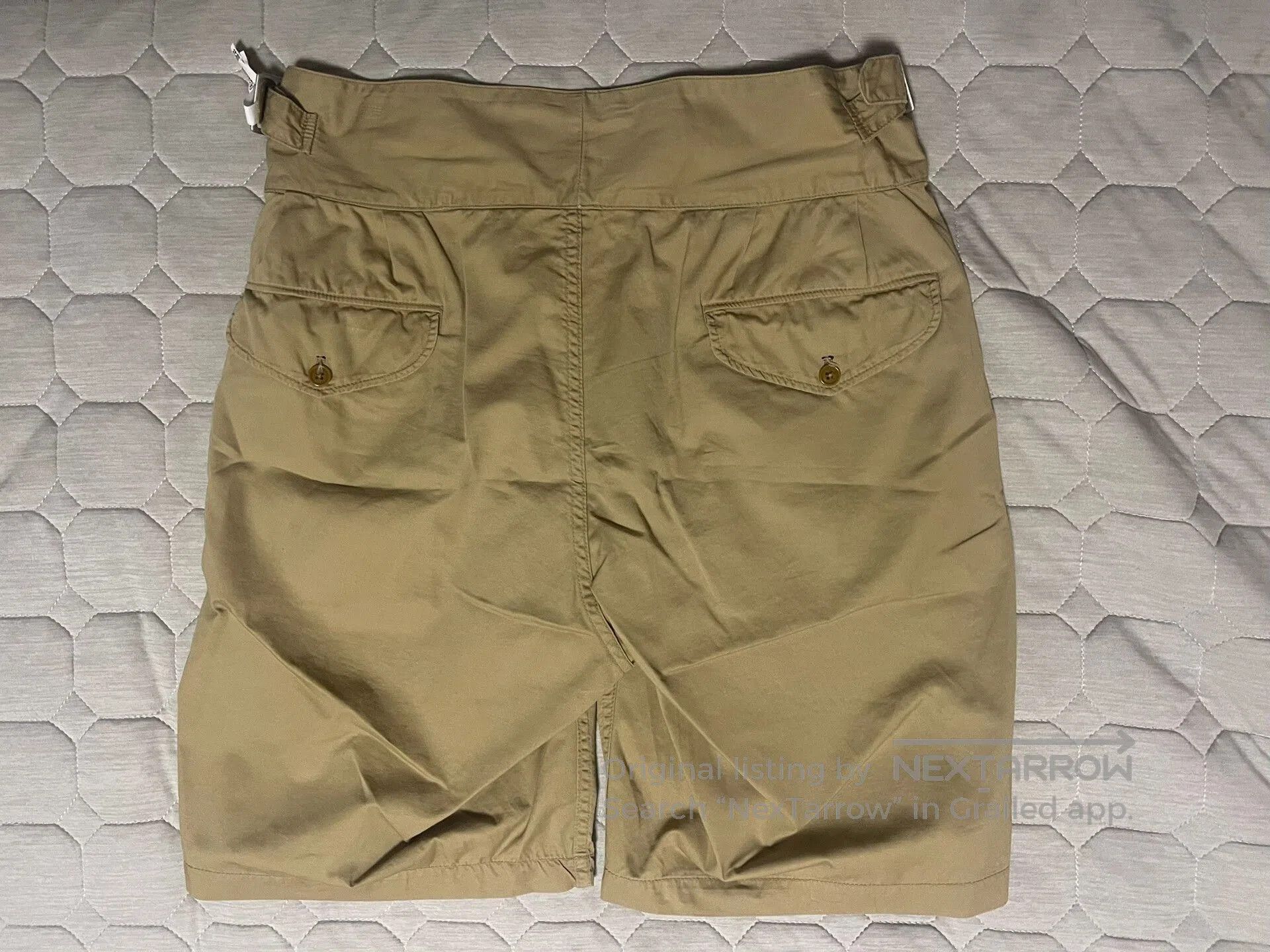 Freewheelers gurkha style khaki shorts. Size US 32 / EU 48 - 5 Thumbnail