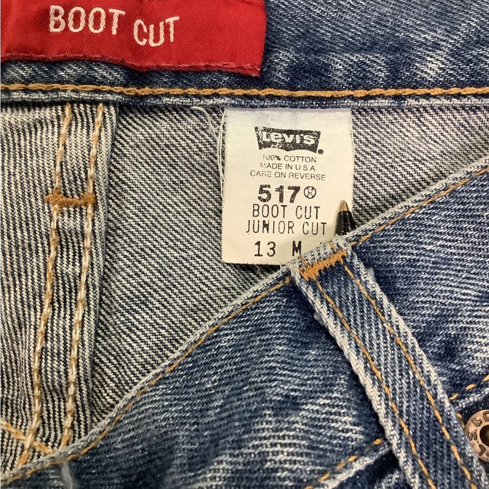Levi's Levi’s 517 Men’s Bootcut Jeans Size US 36 / EU 52 - 4 Thumbnail