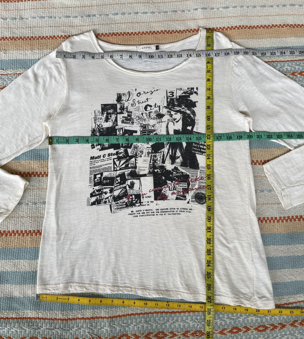 Band Tees Vtg’Y2k🔥Lollapalooza🔥Festival art long Sleeve Tshirt Size US L / EU 52-54 / 3 - 11 Thumbnail