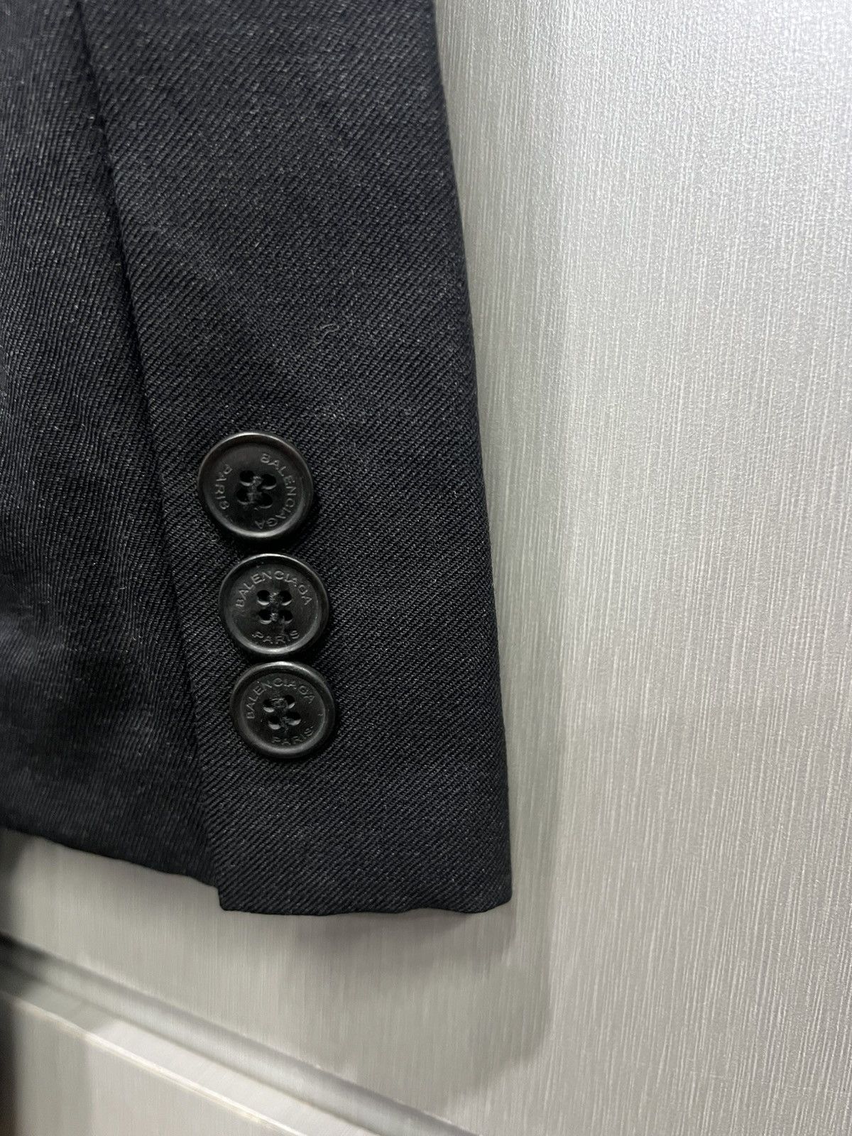 Balenciaga 90s Vintage Balenciaga Blazer Jacket Size 40R - 8 Thumbnail