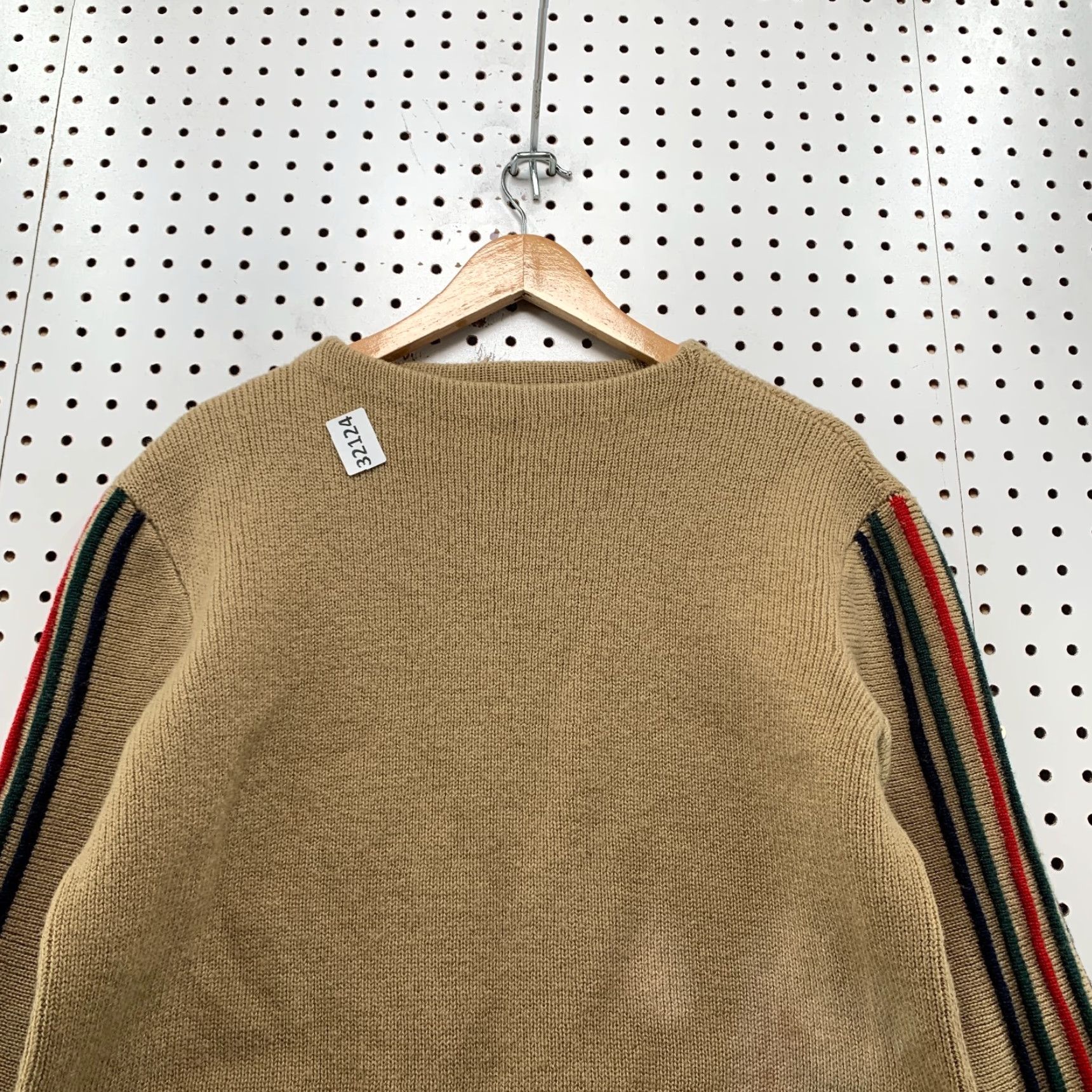 Gant VINTAGE GANT Wool Sweater Mens Pullover M Brown 100% Wool Knit Long Sleeve 21.5x21.5 Mens Sweater Size US M / EU 48-50 / 2 - 3 Thumbnail