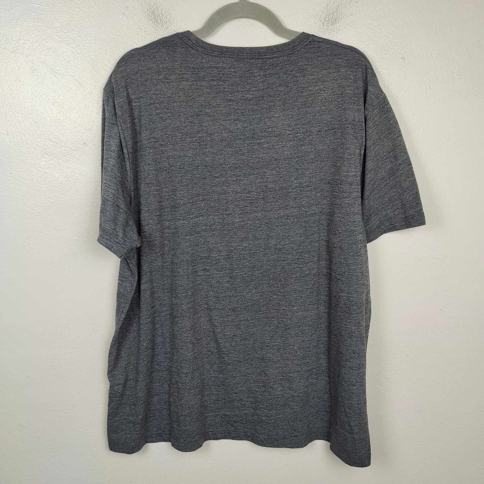 Lucky Brand Lucky Brand T-Shirt Mens XXL Gray Heather Guitar Pick Size US XXL / EU 58 / 5 - 3 Thumbnail