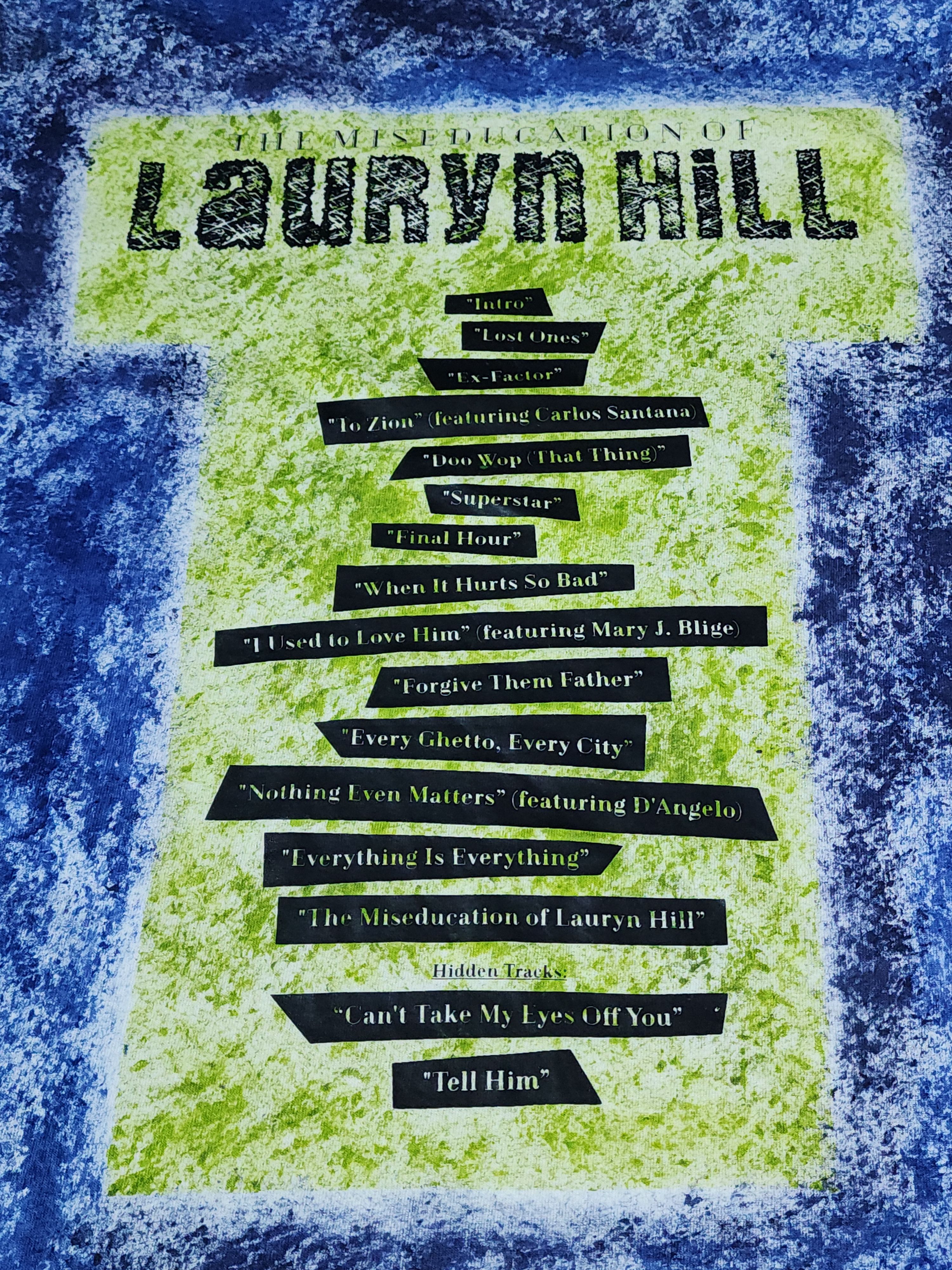 Band Tees Rare The Miseducation of Lauryn Hill Shirts Rap Tees Size US XL / EU 56 / 4 - 3 Thumbnail