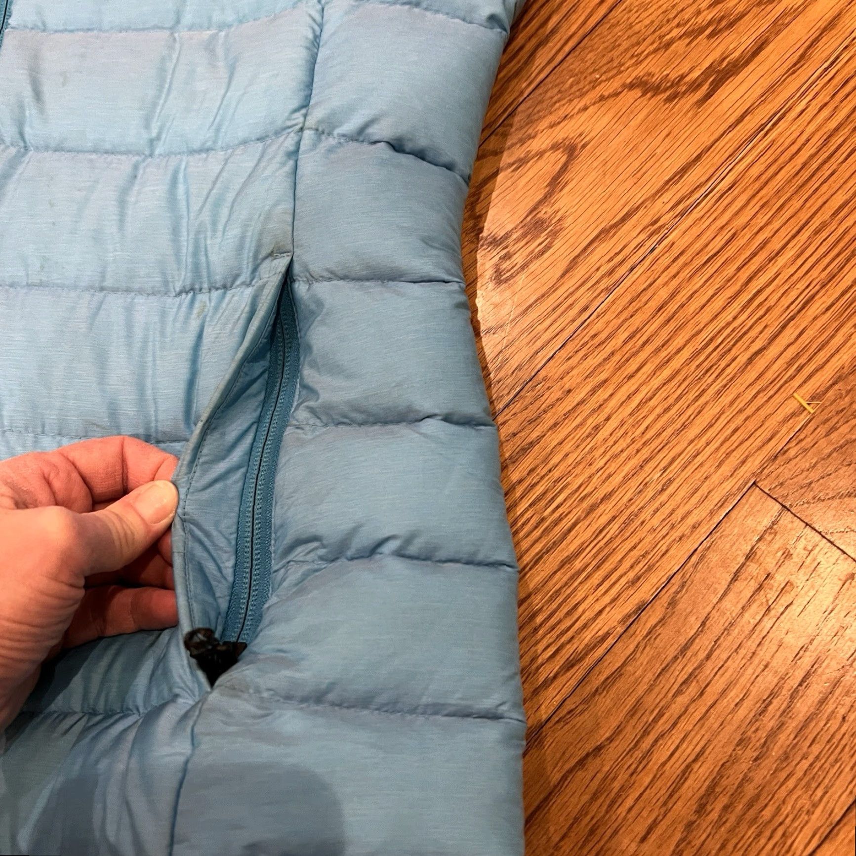Burton Burton AK Quilted Dryride Down Jacket Women M Blue Puffer Coat Ski Regular Size Medium Winter Fall Spring Insulated Water Resistant Zip Logo Size M / US 6-8 / IT 42-44 - 7 Thumbnail