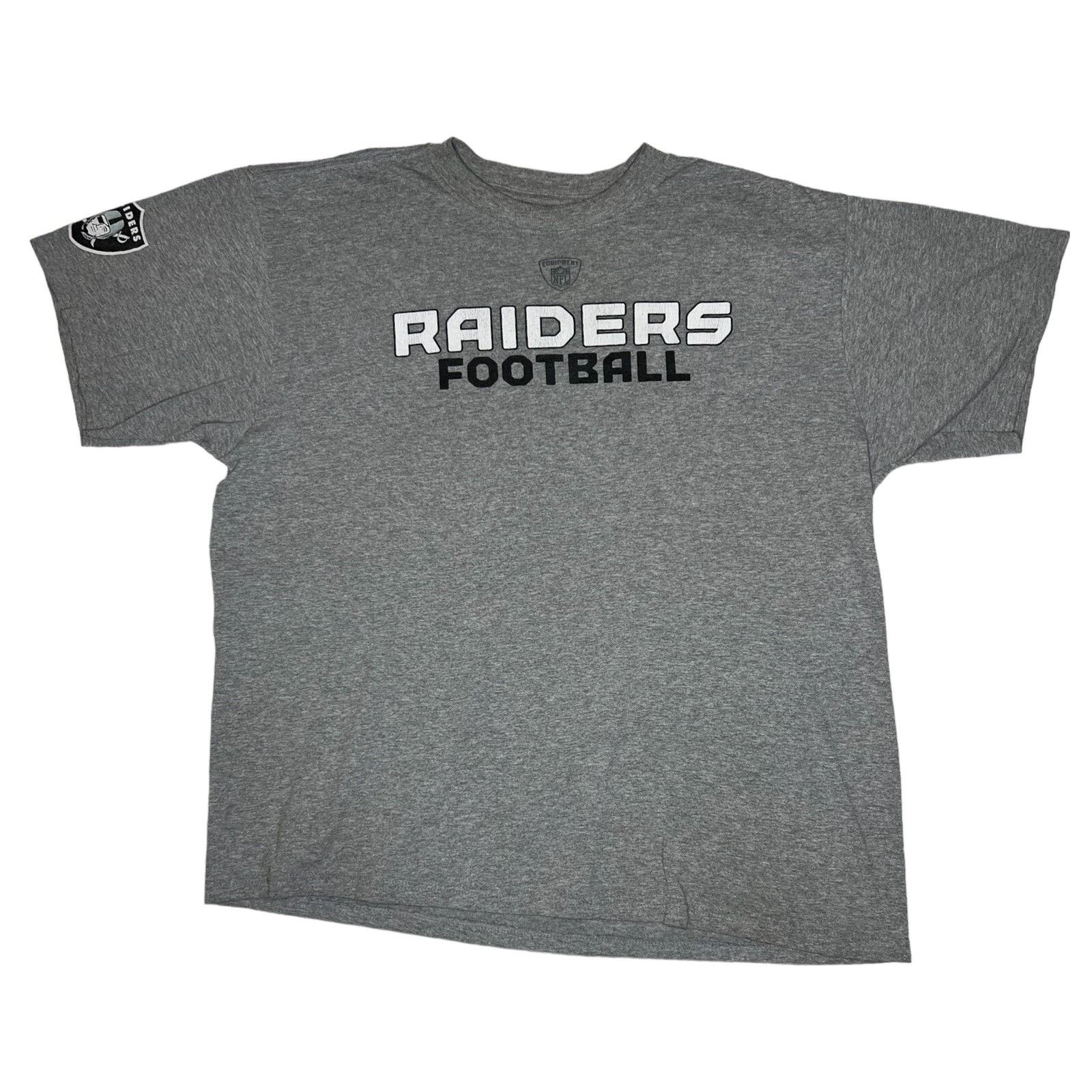 Reebok Vintage Oakland Raiders T-Shirt Size Large Gray by Reebok “R Size US L / EU 52-54 / 3 - 1 Thumbnail