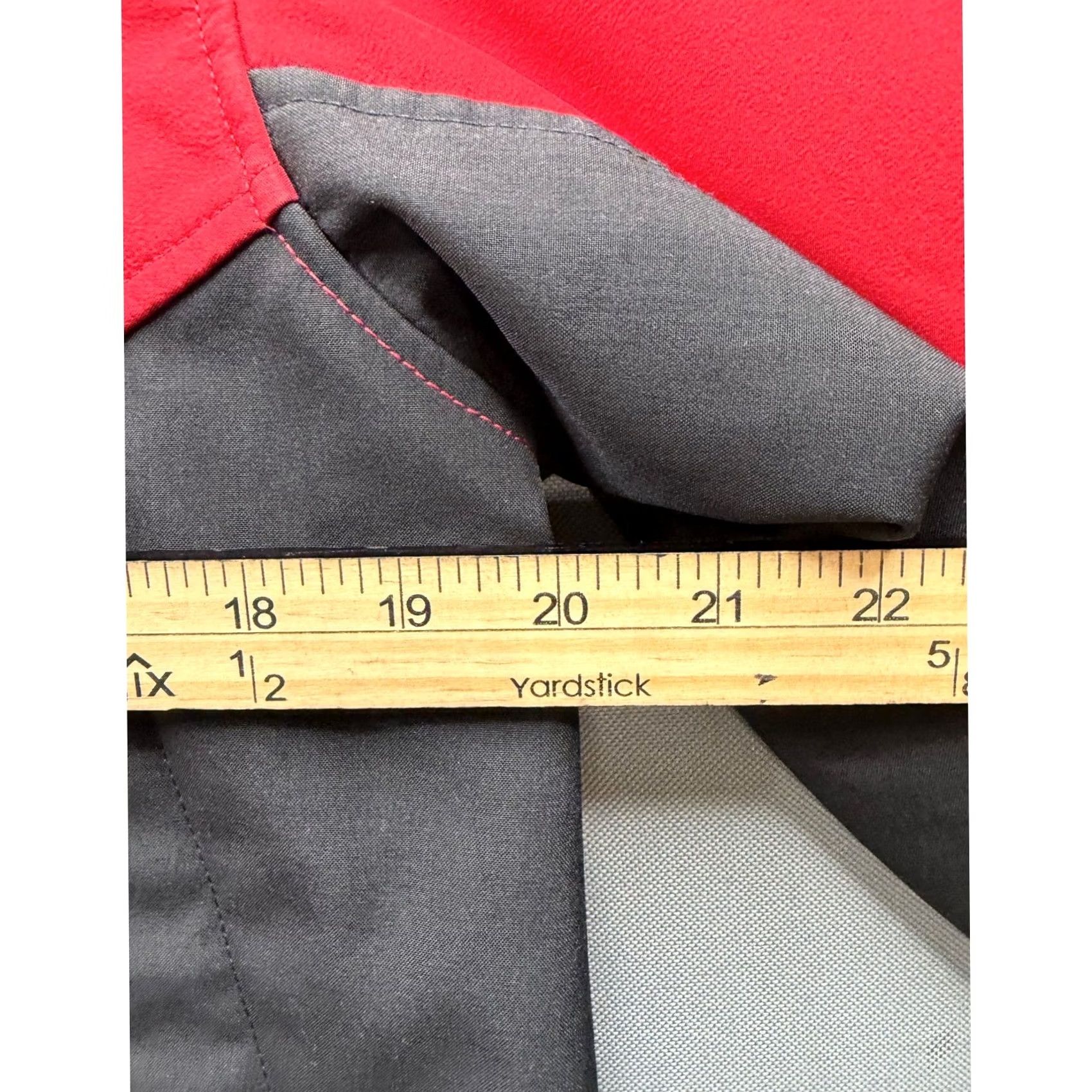 The North Face The North Face Windwall Softshell Jacket Mens Red Black Full Zip Fleece Lined Medium Size US M / EU 48-50 / 2 - 6 Thumbnail