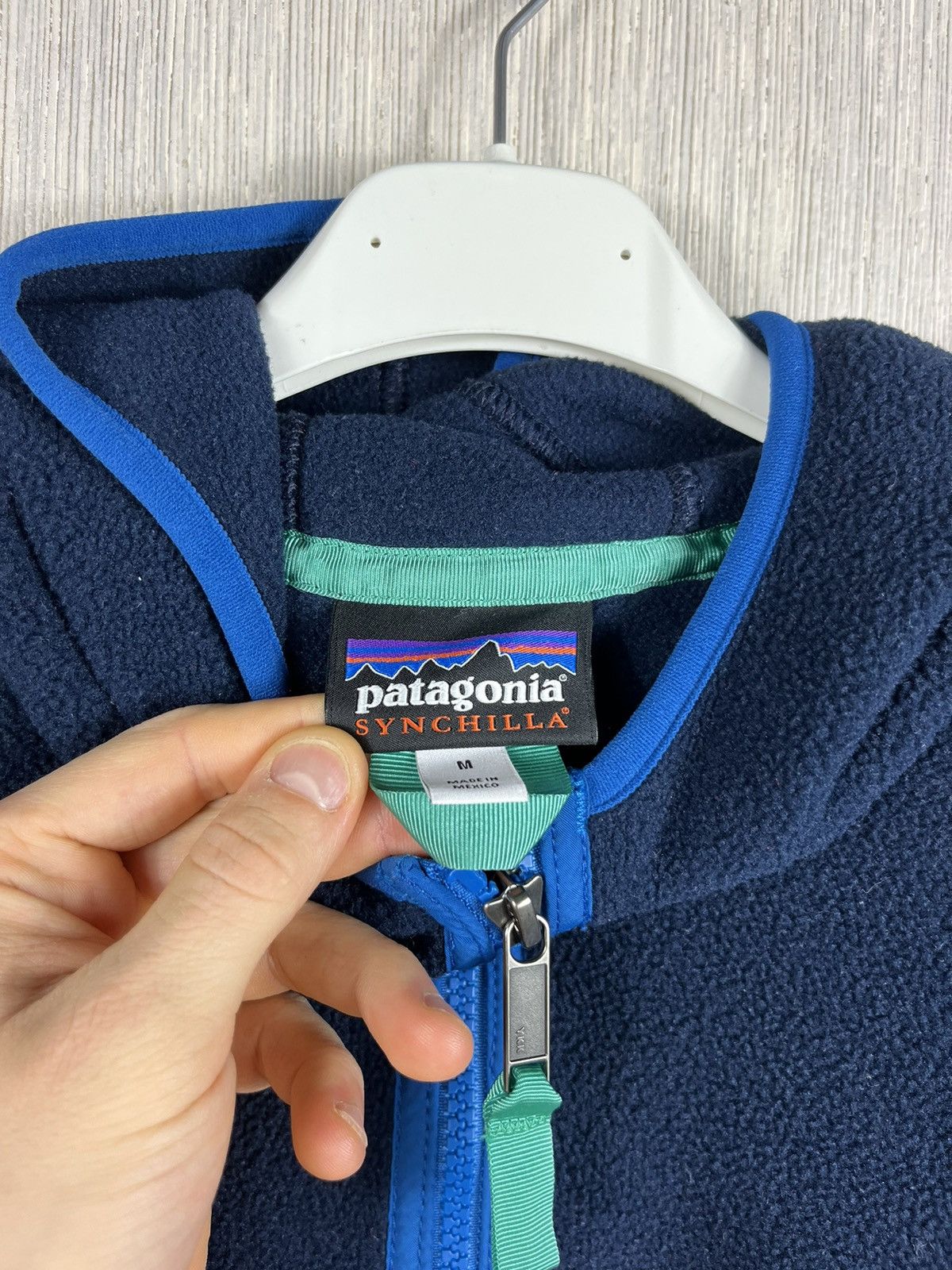 Patagonia Patagonia synchilla zip hoodie fleece mask jacket sweatshirt Size US M / EU 48-50 / 2 - 15 Thumbnail