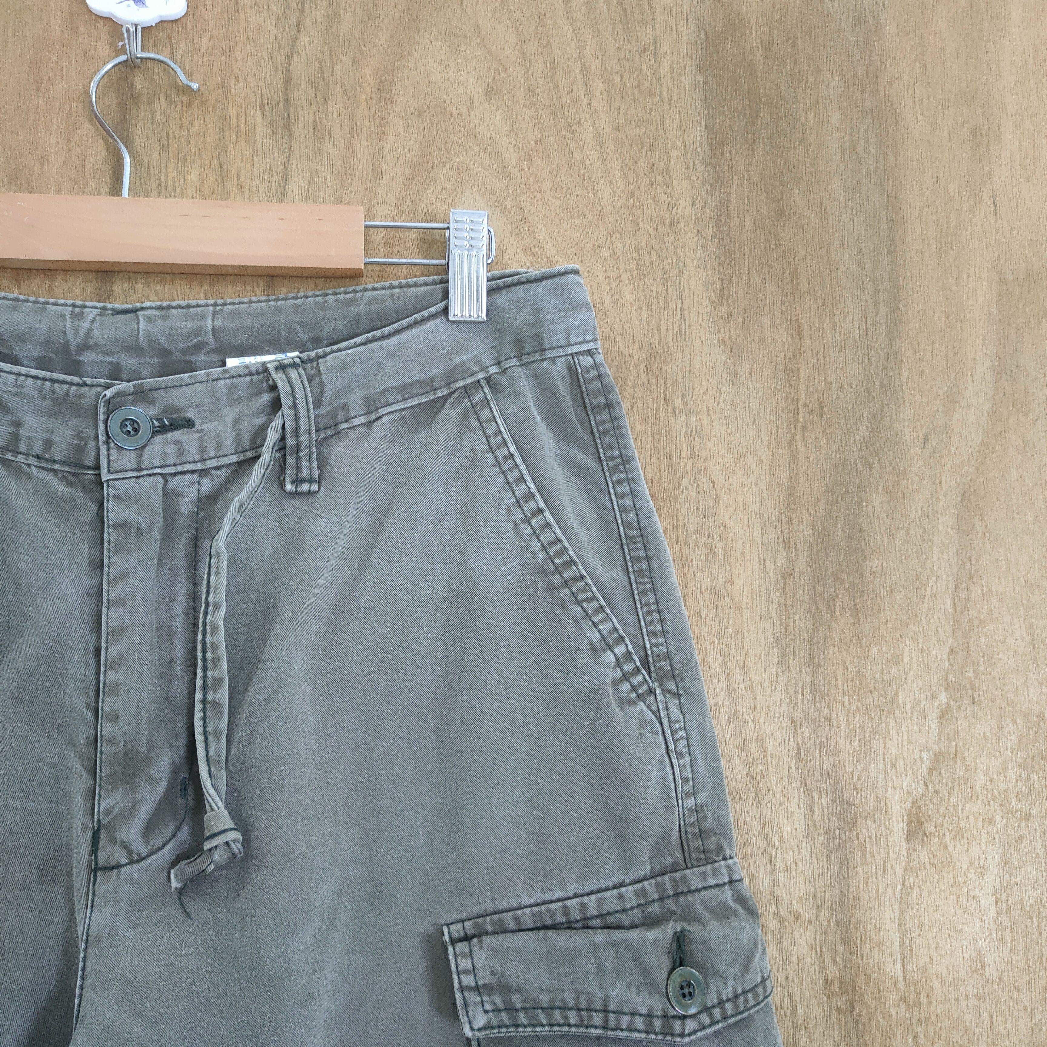 Abercrombie & Fitch 9 POCKET ABERCROMBIE BONDAGE CARGO PANTS Size US 30 / EU 46 - 5 Thumbnail