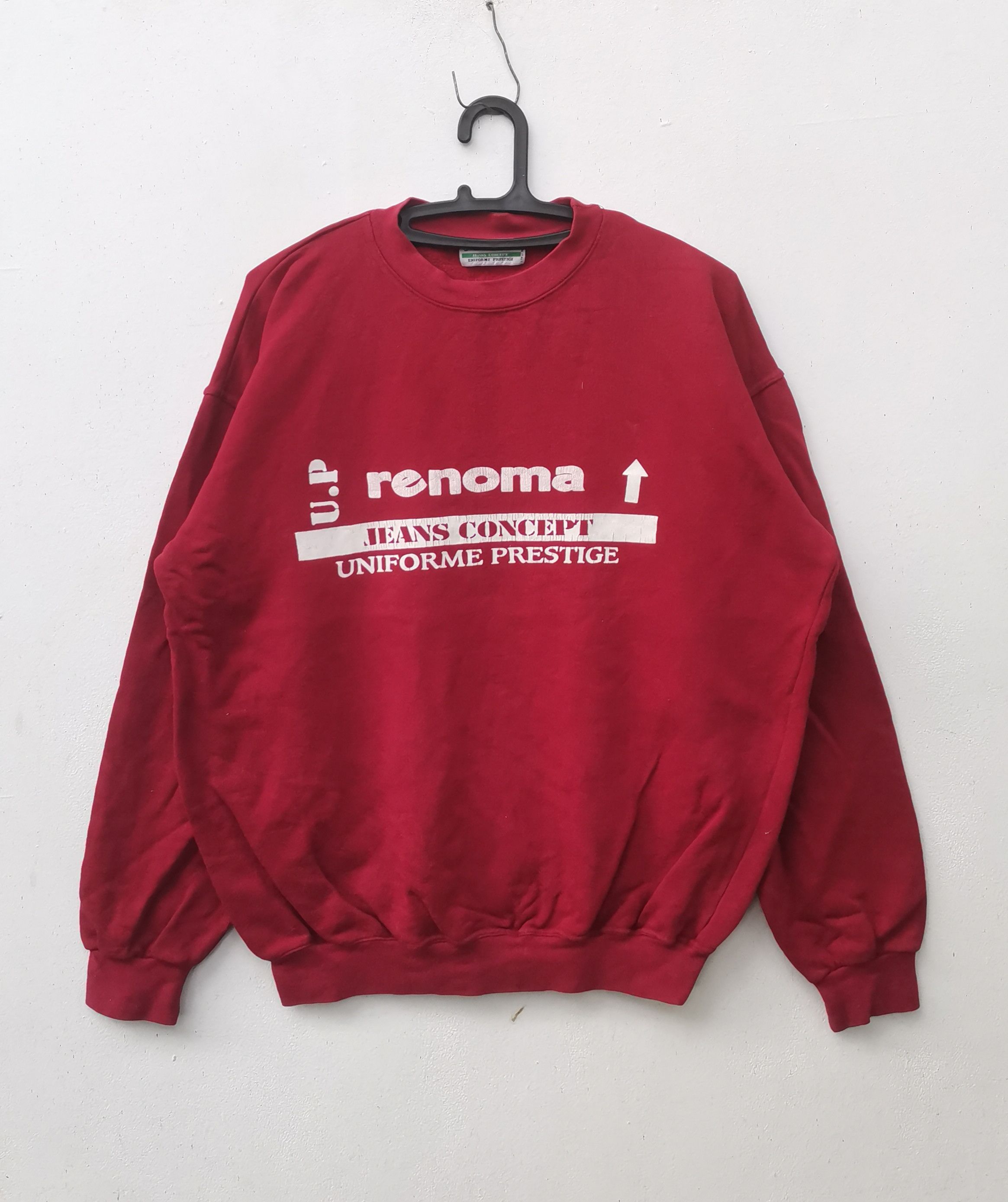 Renoma × Vintage Rare vintage UP RENOMA sweatshirt Size US L / EU 52-54 / 3 - 1 Thumbnail