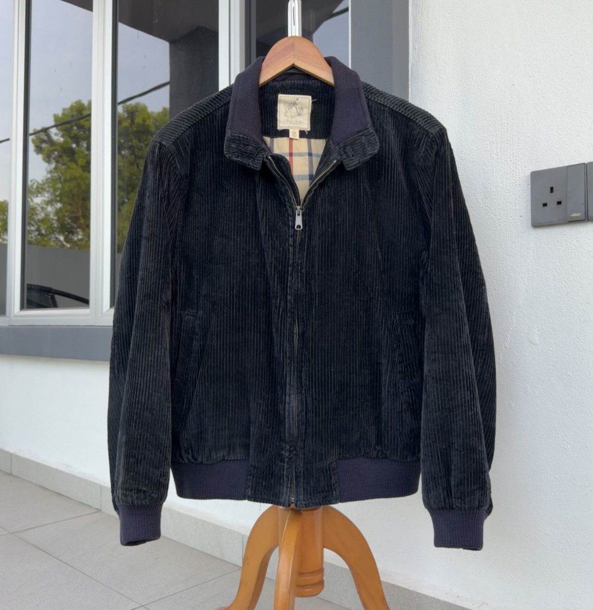 Brooks Brothers Vintage Brooks Brothers Outerwear Corduroy Bomber Jacket Size US S / EU 44-46 / 1 - 3 Thumbnail