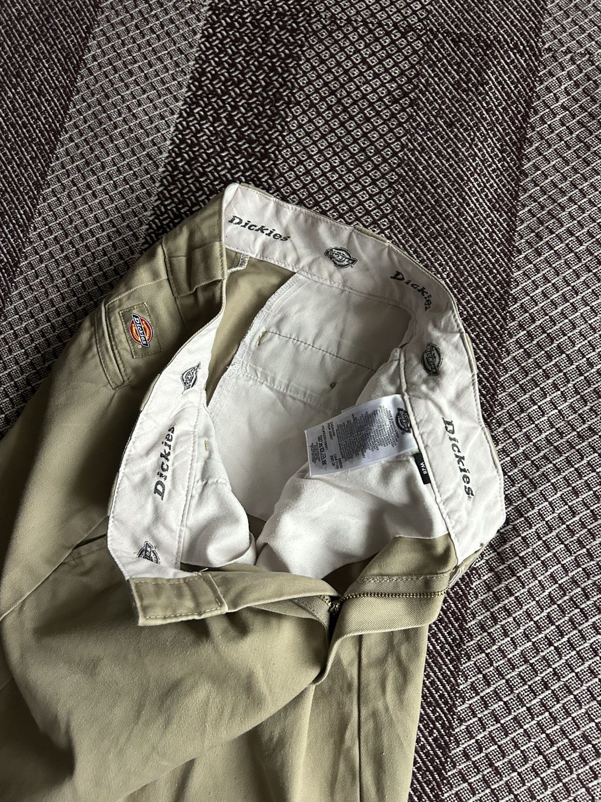 Dickies Dickies Classic Solid Pants Sk8 Vibe Beige Streetwear Sz 28 Size 28" / US 6 / IT 42 - 9 Thumbnail