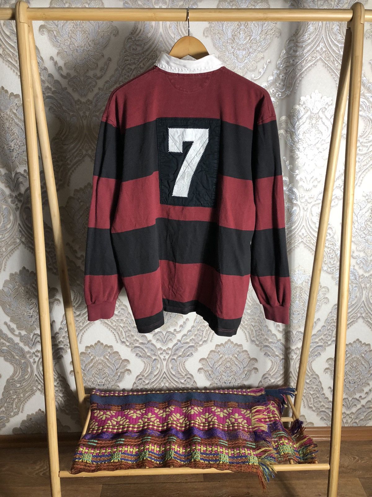 Polo Ralph Lauren VINTAGE POLO RALPH LAUREN SPORT DESIGNER RUGBY RETRO Y2K 90s Size US L / EU 52-54 / 3 - 7 Thumbnail