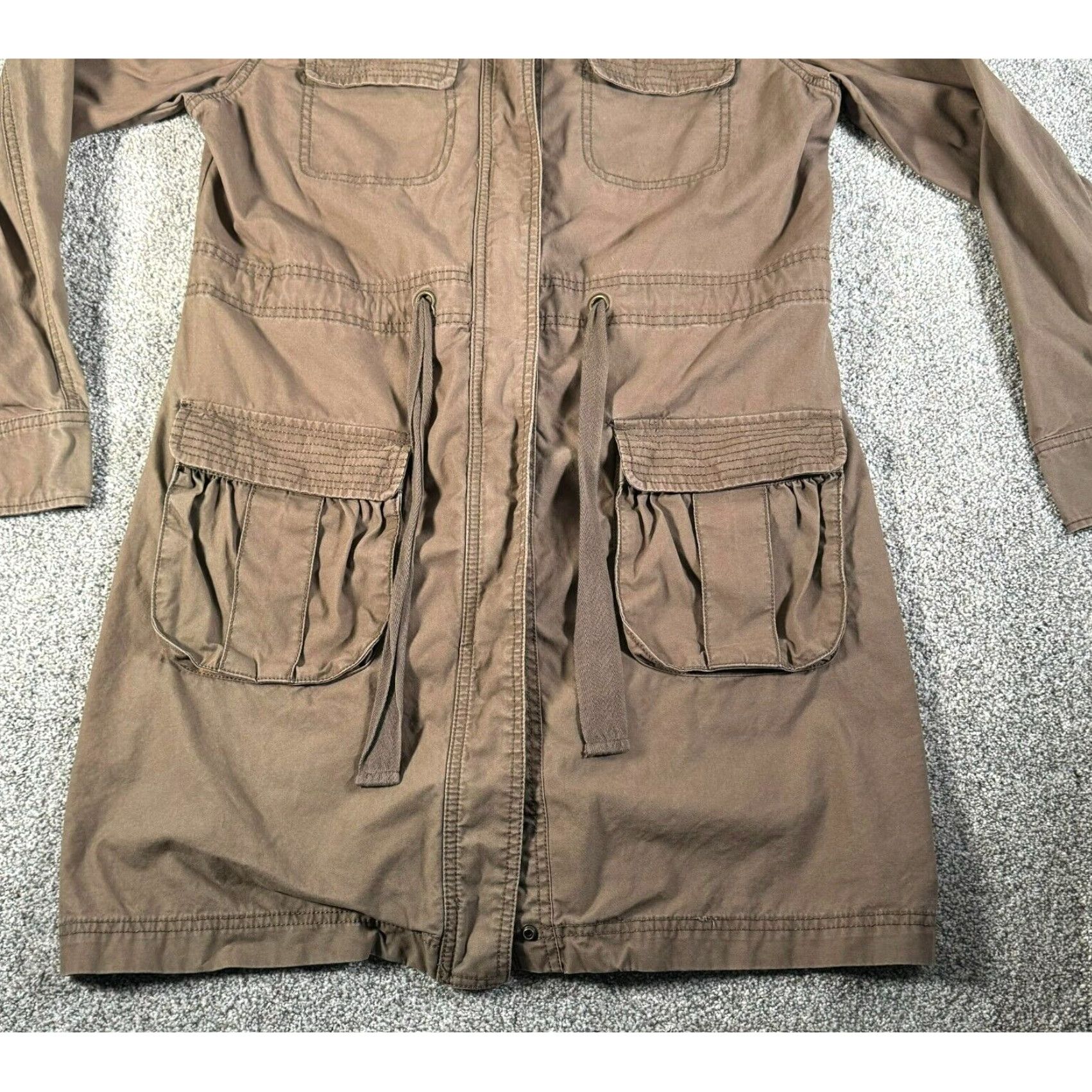 Old Navy VINTAGE Old Navy Utility Field Jacket Anorak Size M Y2K Military Cargo Pockets Jacket Size M / US 6-8 / IT 42-44 - 3 Thumbnail
