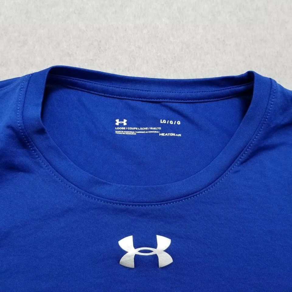 Under Armour Under Armour Shirt Mens Large Round Neck WC Baseball Size US L / EU 52-54 / 3 - 5 Thumbnail