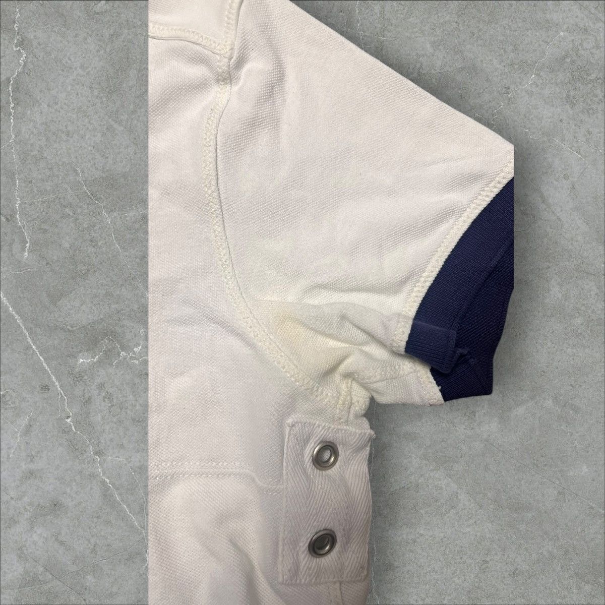 Polo Ralph Lauren × Vintage Polo Ralph Lauren big pony size M white navy Size US M / EU 48-50 / 2 - 4 Thumbnail