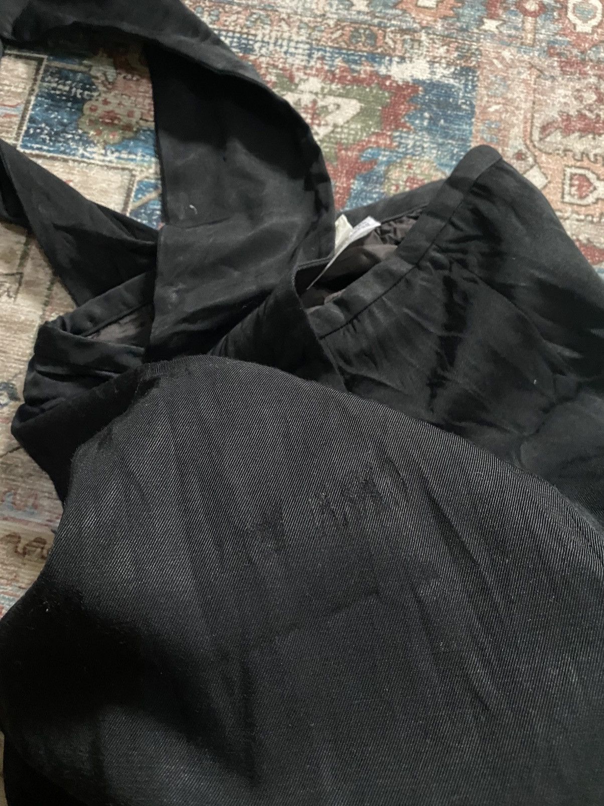Comme des Garcons Comme des Garcons AD1989 Midi Skirt black Size 26" / US 2 / IT 38 - 9 Thumbnail