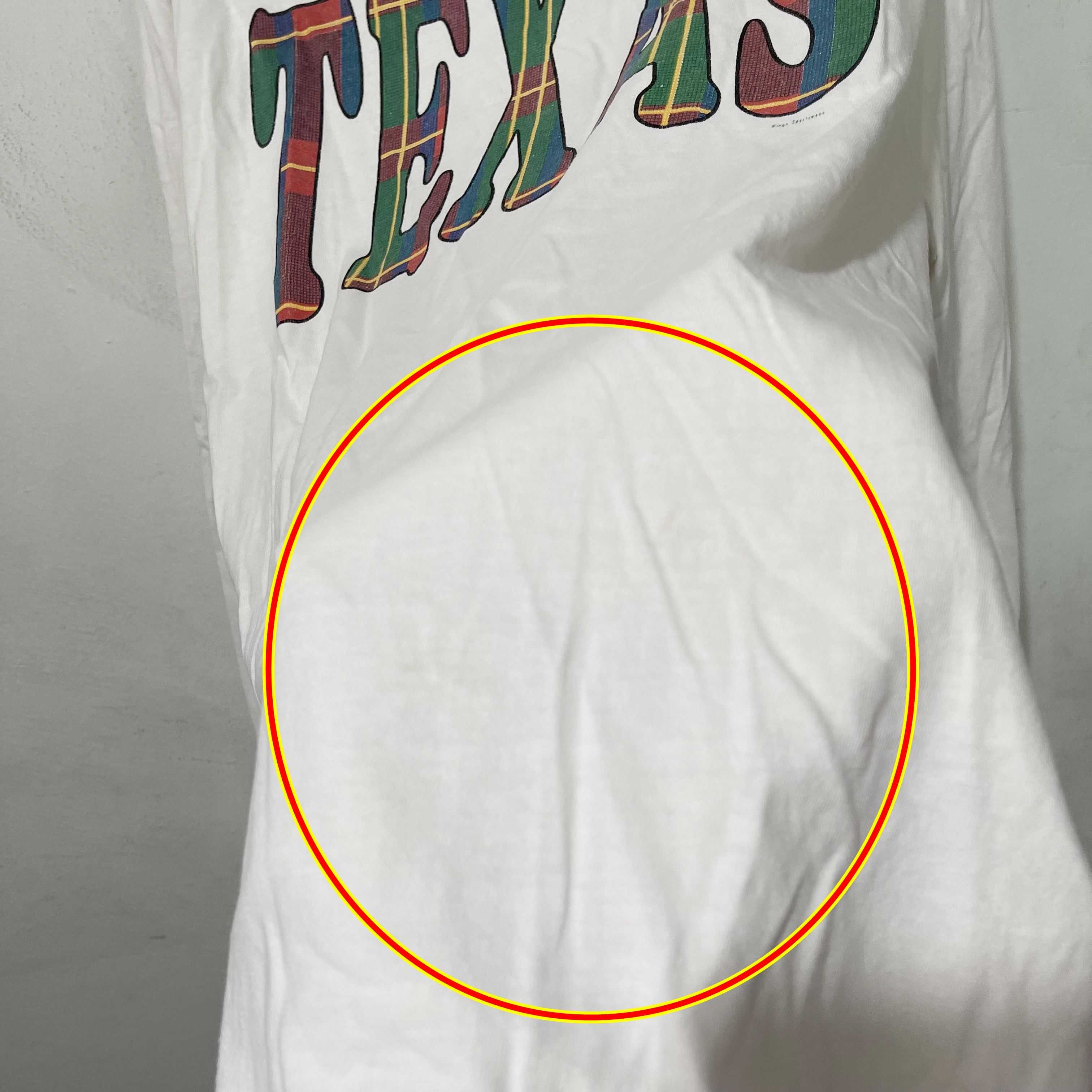 Vintage Vintage 90s Texas Long Sleeve T-Shirt Size US M / EU 48-50 / 2 - 10 Thumbnail