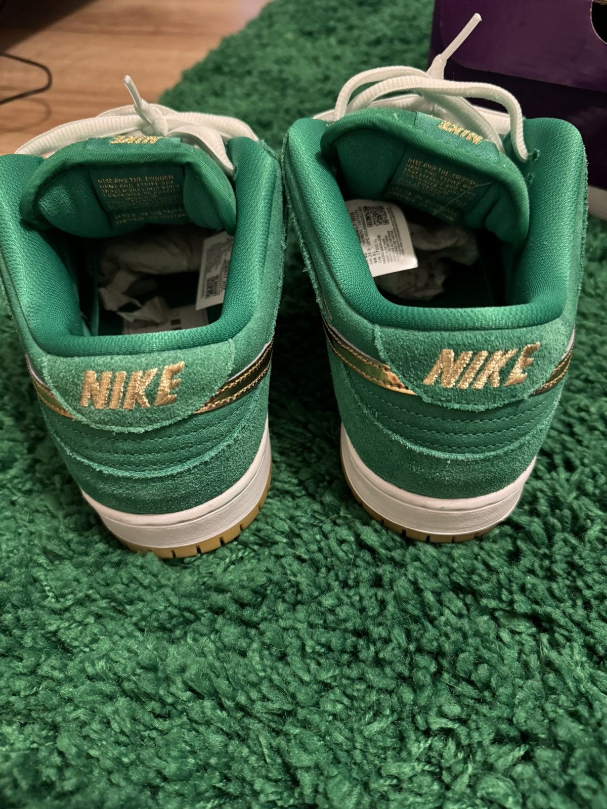 Nike Nike SB Dunk Low Pro St. Patricks Day (2022) 9.5 Size US 9.5 / EU 42-43 - 4 Thumbnail