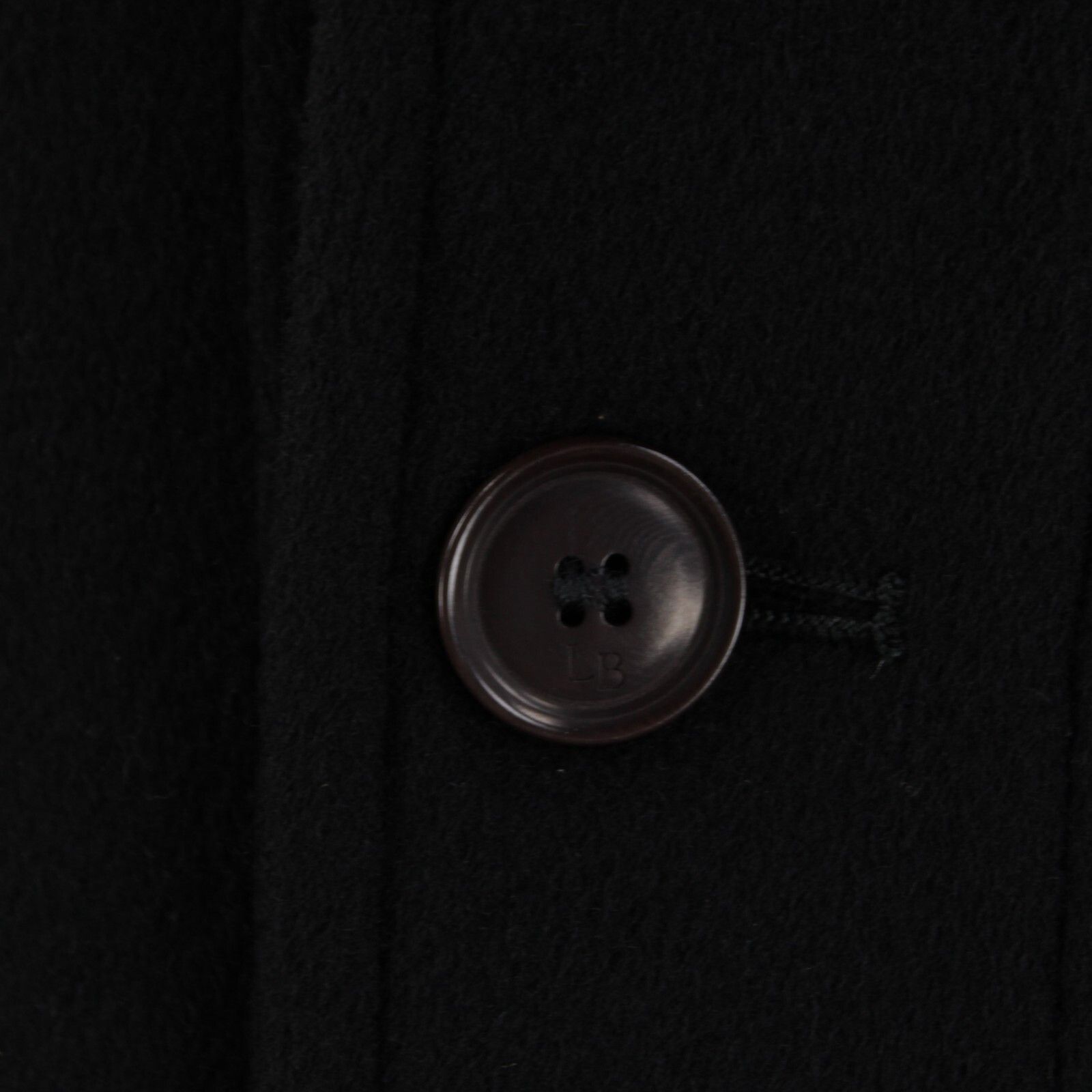 Luciano Barbera Luciano Barbera Overshirt Size M US In Black Cashmere Size US M / EU 48-50 / 2 - 2 Thumbnail