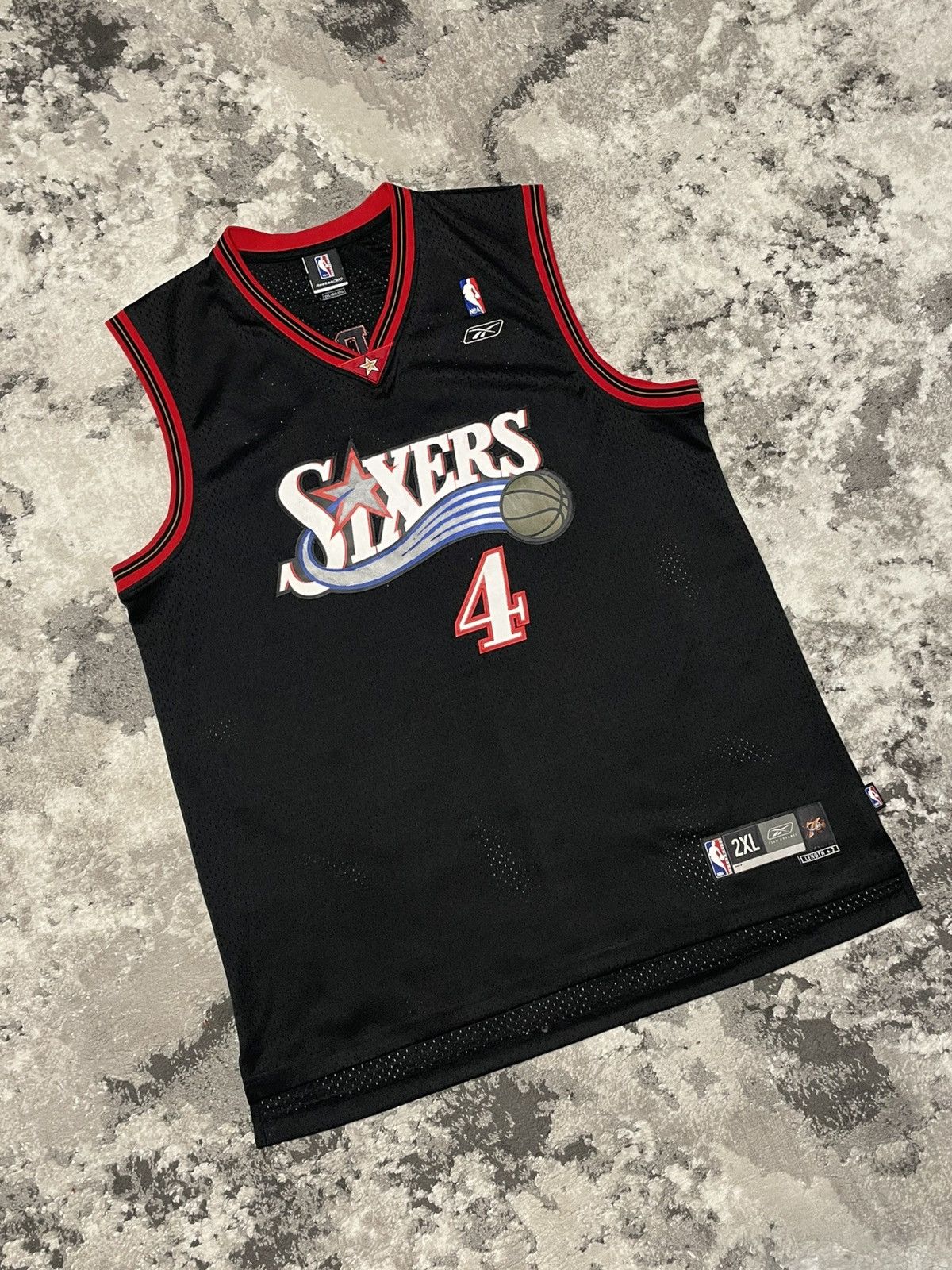 Reebok Vintage Reebok Iguodala Philadelphia Sixers Jersey Supreme Size US XXL / EU 58 / 5 - 1 Thumbnail
