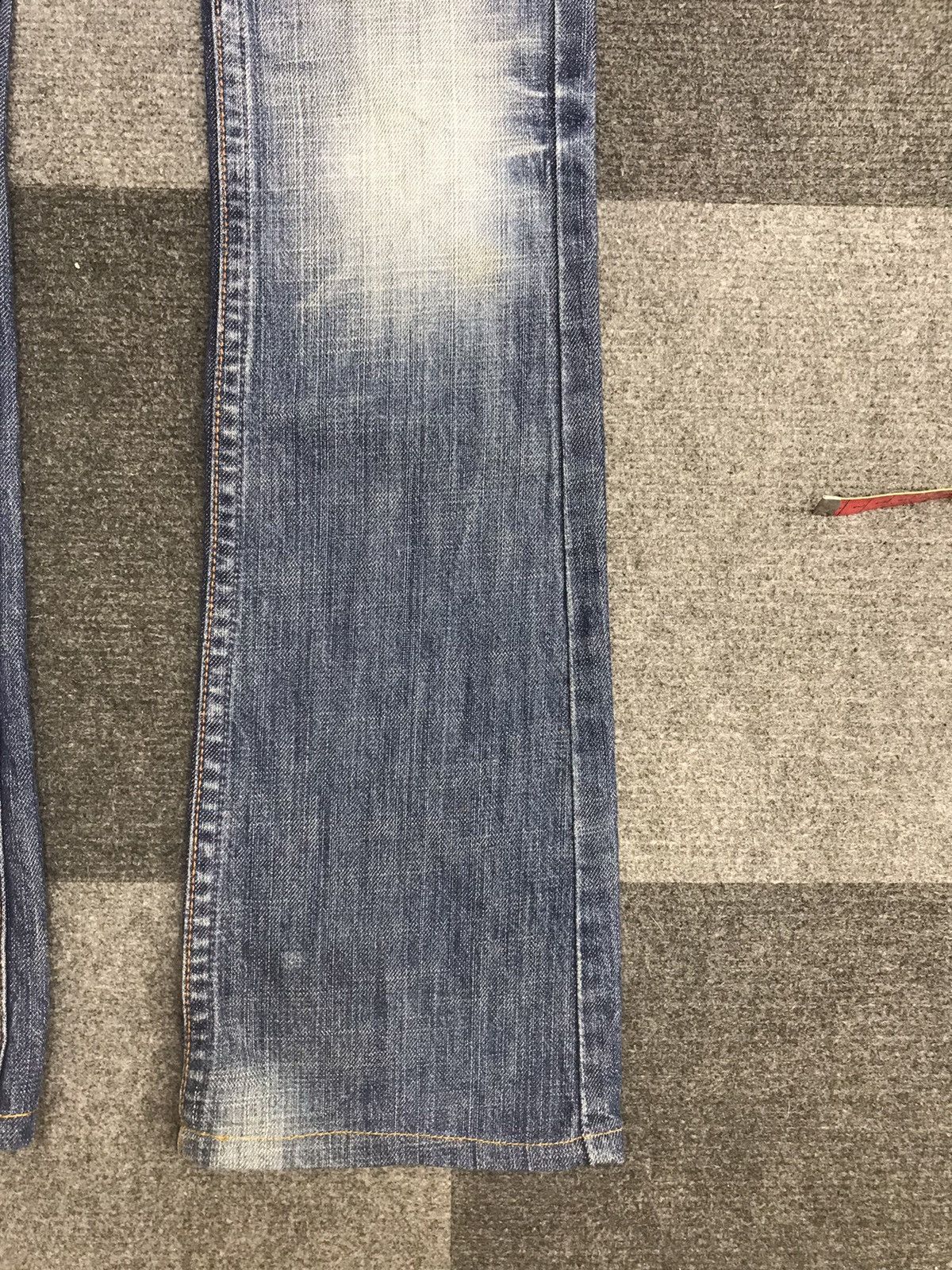 Japanese Brand The Red Pepper Flare Denim Size 27" / US 4 / IT 40 - 7 Thumbnail