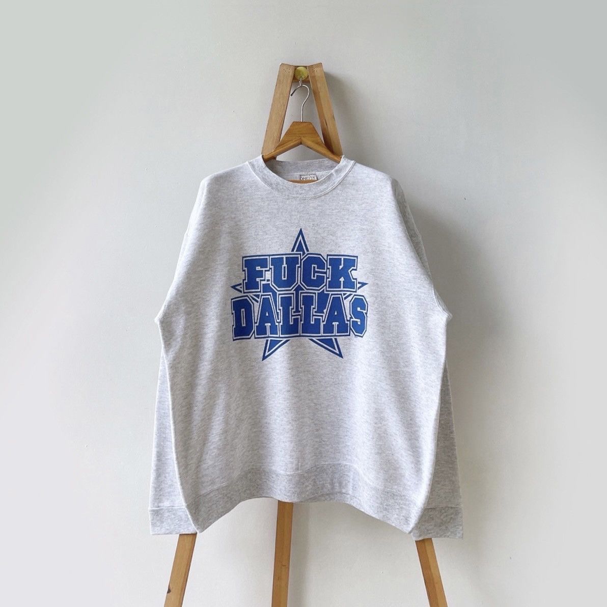 Vintage 90s F_ck Dallas crewneck sweatshirt/ XL Size US XL / EU 56 / 4 - 1 Thumbnail
