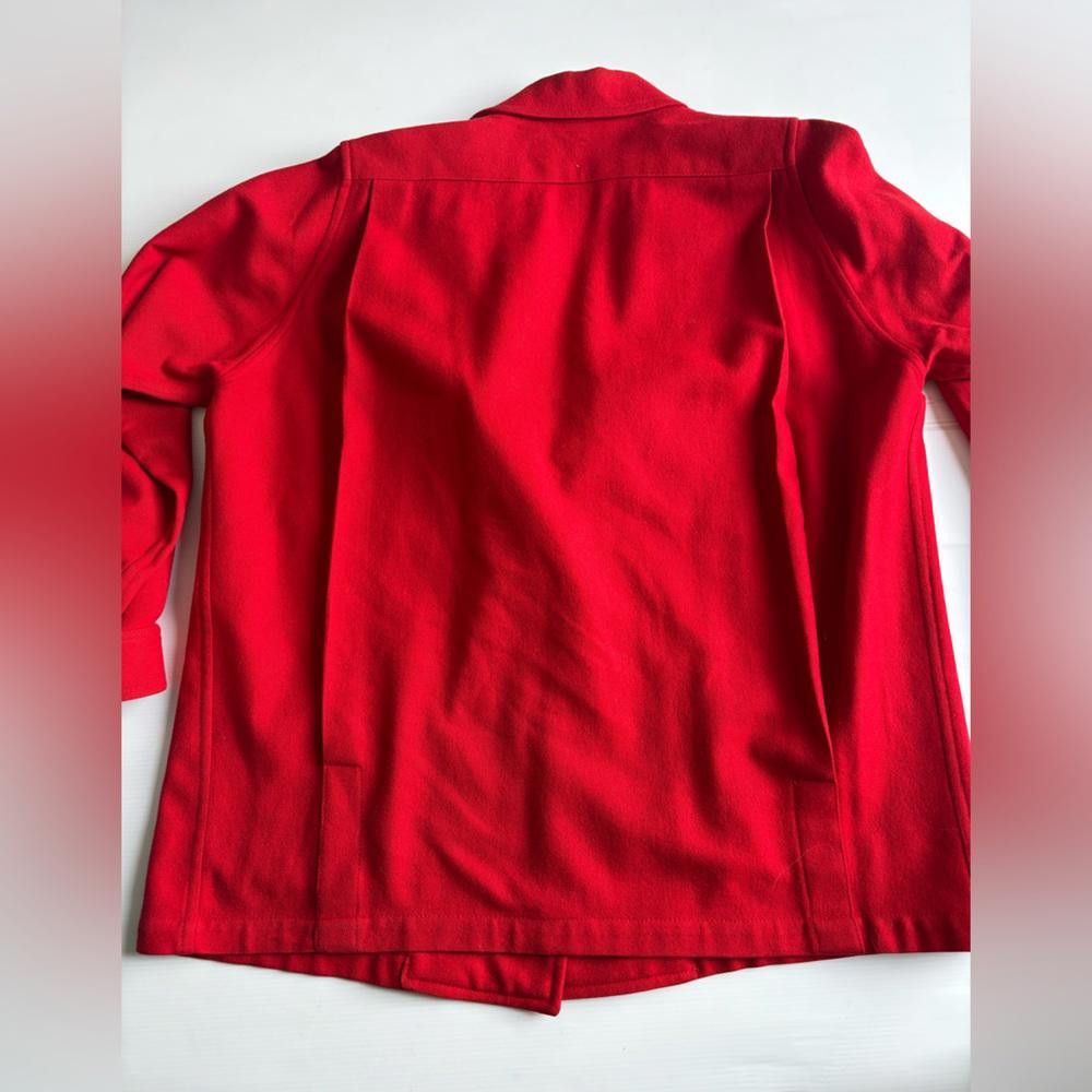 Evan Picone Vintage Wool Evan Picone Red Blazer Jacket Size XL / US 12-14 / IT 48-50 - 2 Thumbnail