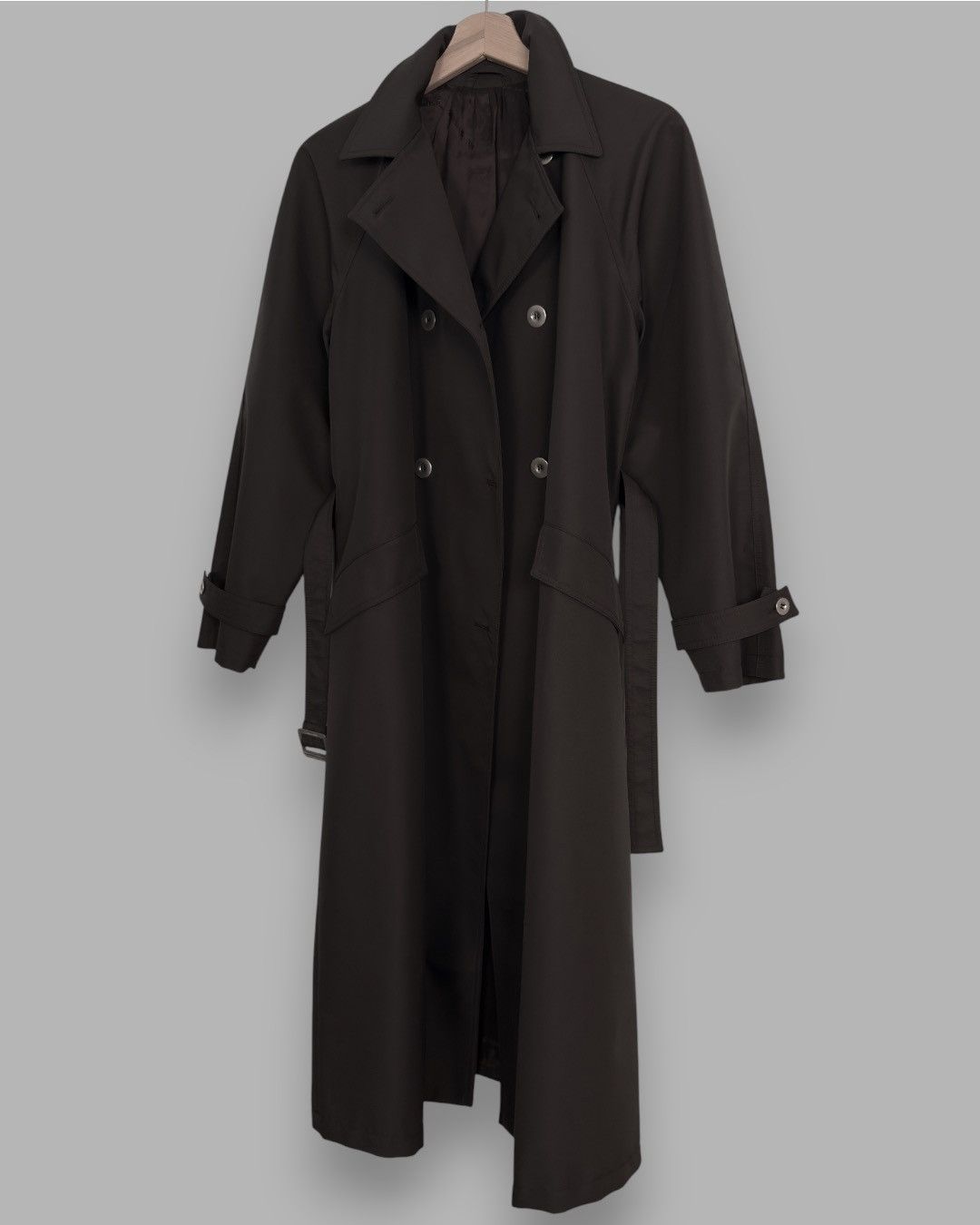 Versace Stunning Rare 90s VERSACE V2 Double Breasted Trench Coat Size S / US 4 / IT 40 - 5 Thumbnail