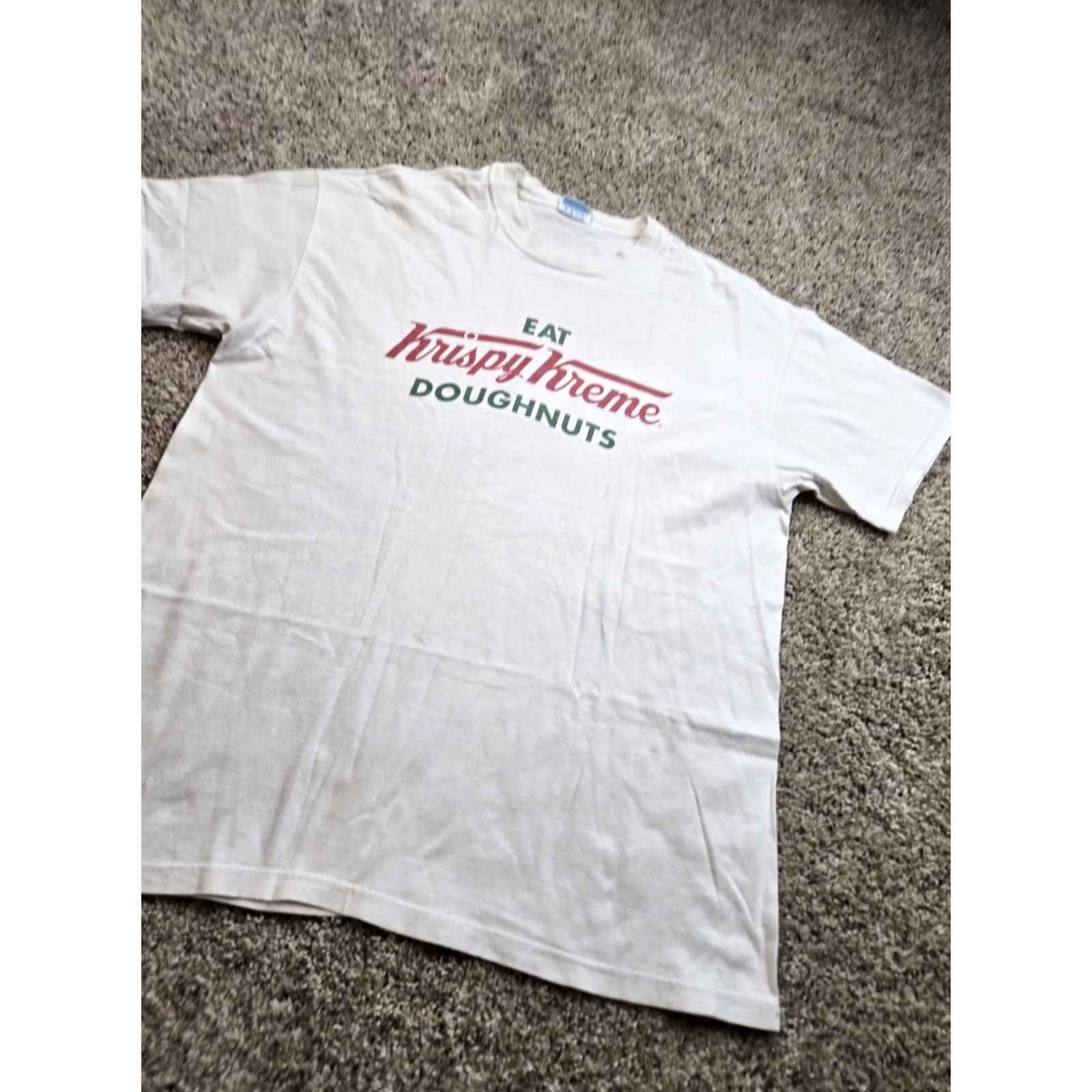 Hanes Vintage Hanes Beefy-T T Shirt XL Men White Short Sleeve Graphic Y2K 90s Nerd Community Logo Shirts Mens Size US XL / EU 56 / 4 - 2 Thumbnail